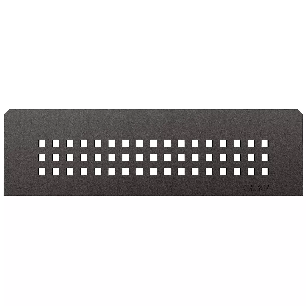 Niche wandplank Schlüter rechthoekig 30x8,7cm Vierkant antraciet