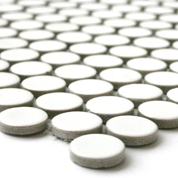 Mosaïque Céramique Drop Blanc Uni Mosaïque Céramique Drop Blanc Uni