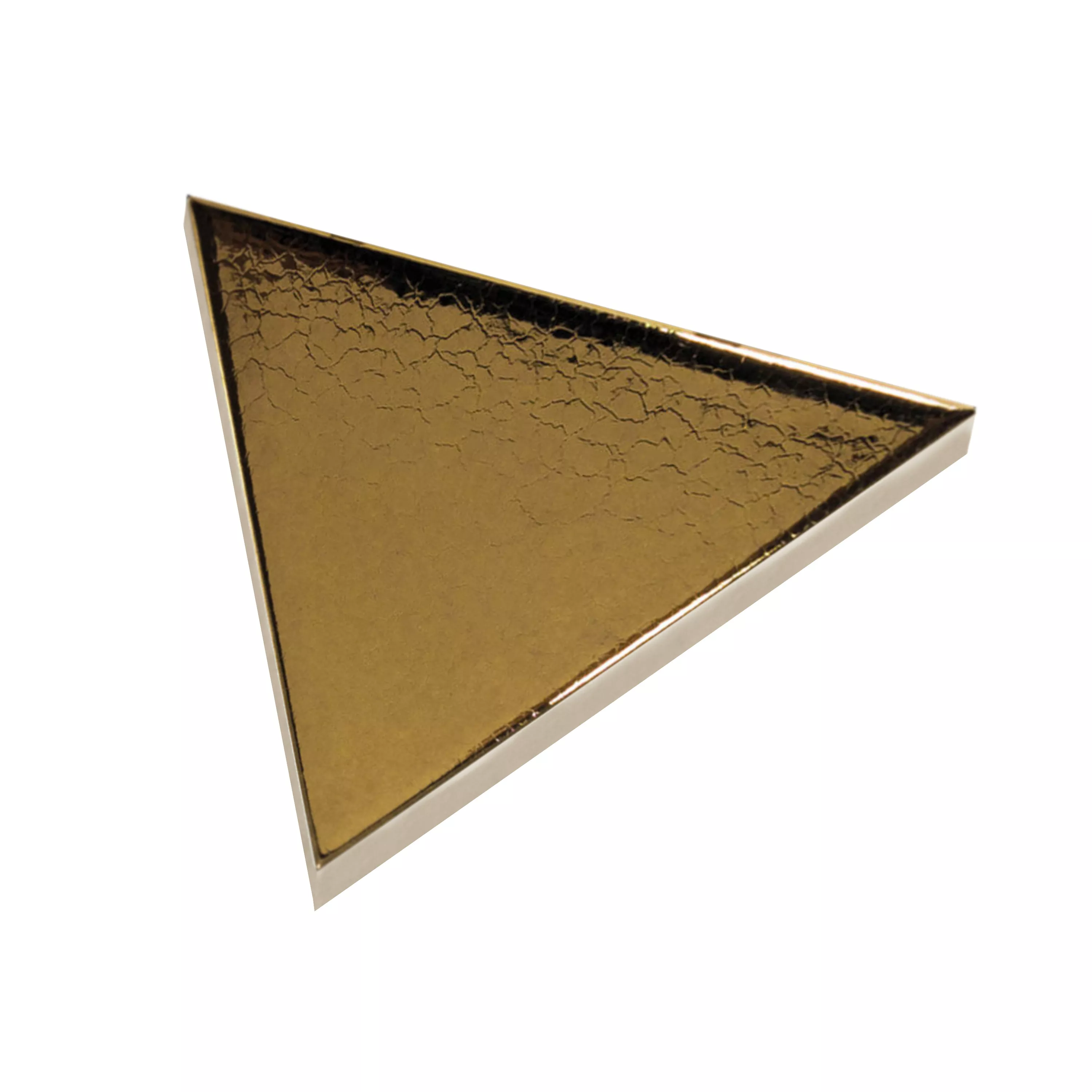 Wandtegels Britannia Driehoek 10,8x12,4cm Goud