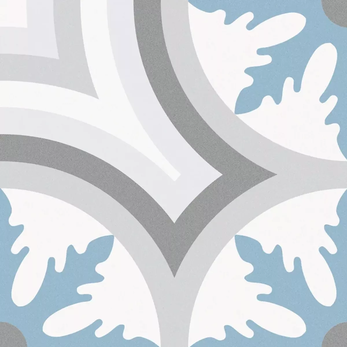 Atlantica Nomad Bleu Blanc Gris 25x25 cm