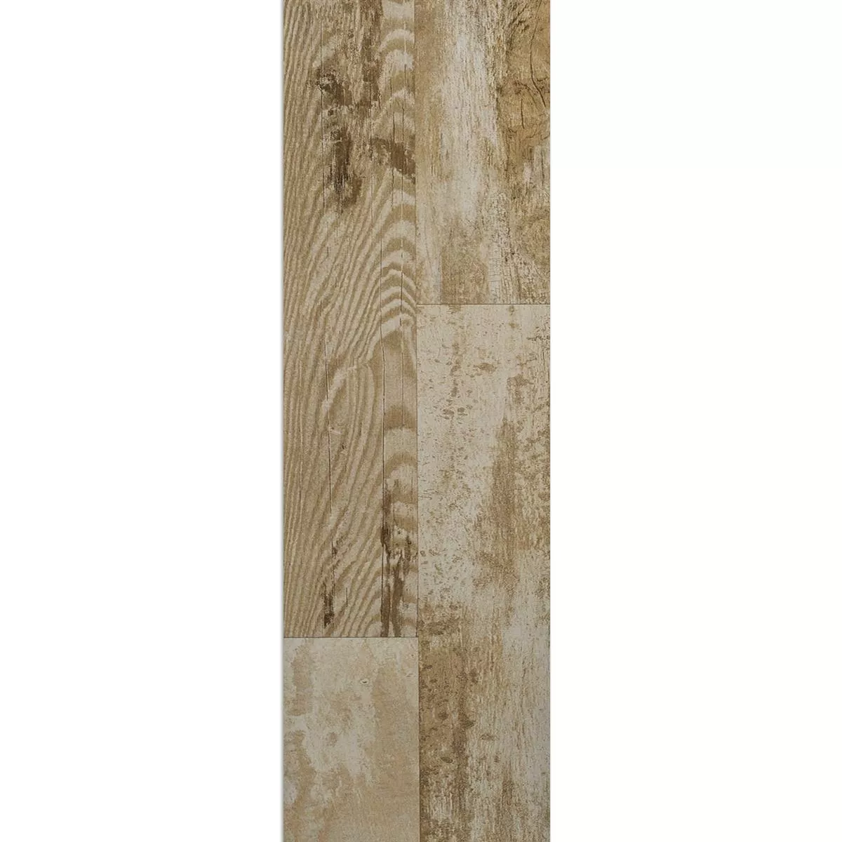 Houtlook Vloertegels Fortuna Beige 20x120cm