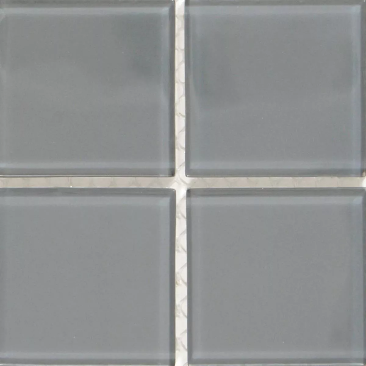 Échantillon Mosaïque En Verre Carrelage Brahma Gris Uni