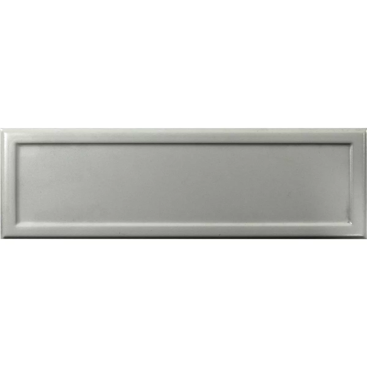 Échantillon Metro Carrelage Mural Kennedy 10x30cm Gris Foncé