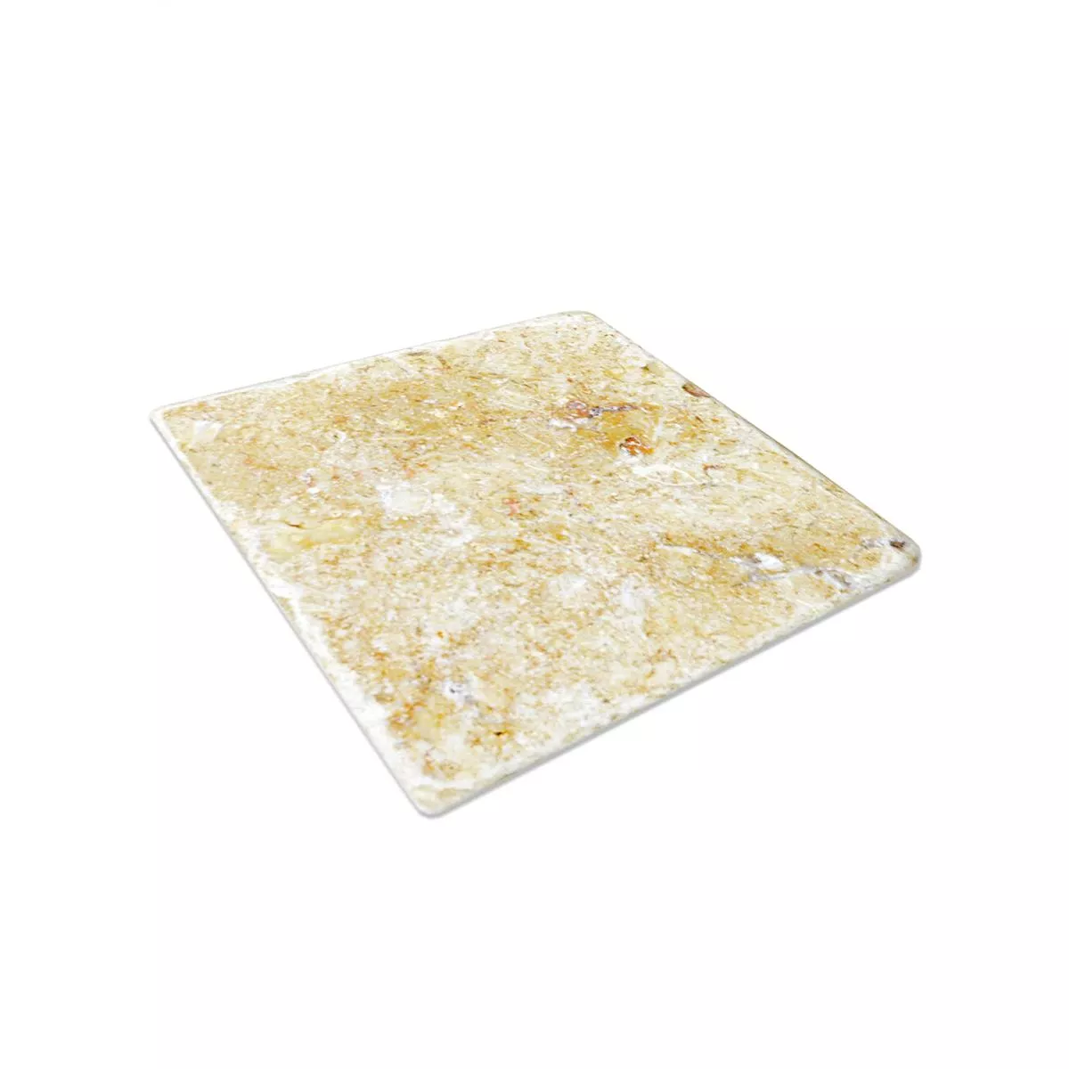 Échantillon Carreaux Pierre Naturelle Calcaire Garbagna Beige 10x10cm