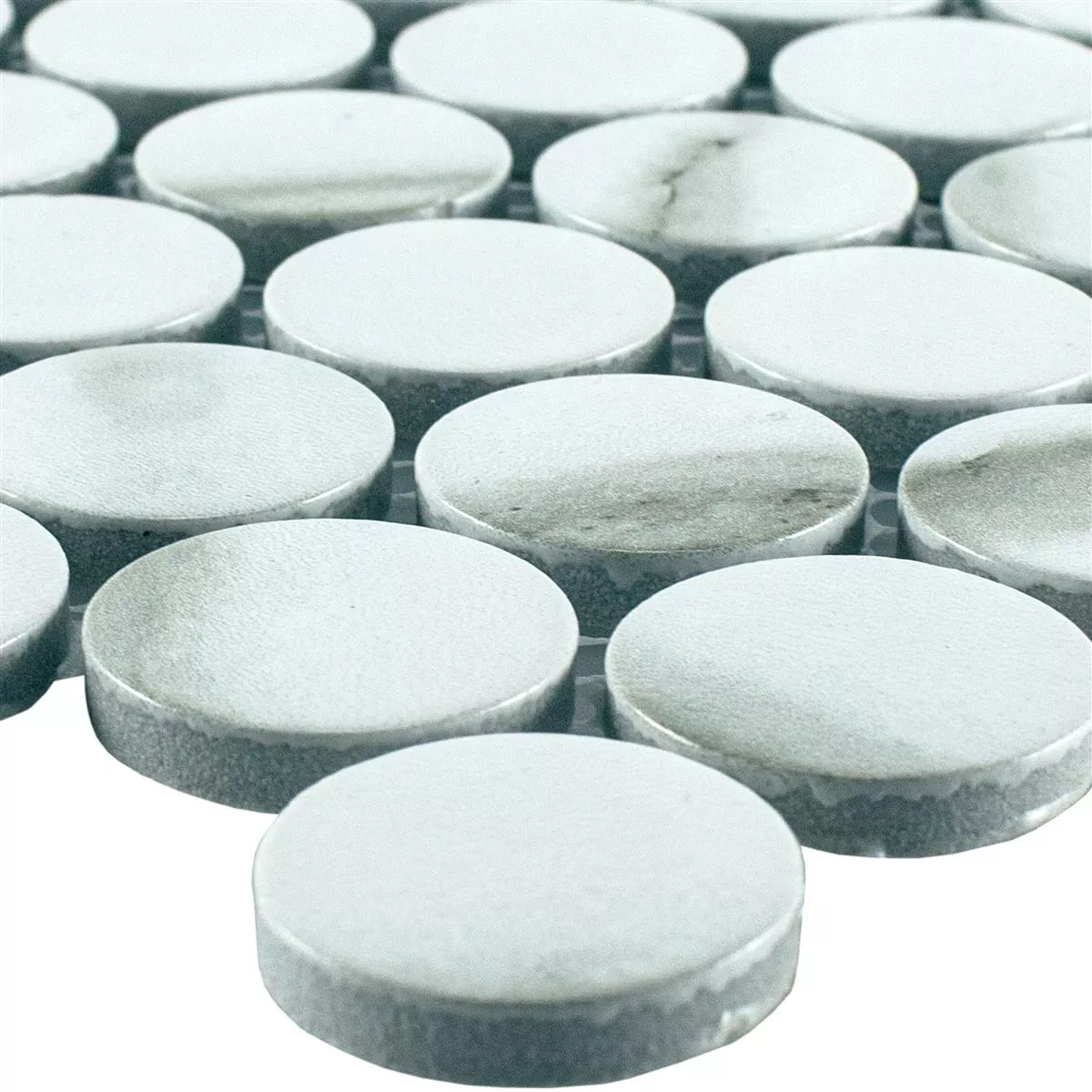 Céramique Bouton Rond Mosaïque Carrelage Hunter Carrara Céramique Bouton Rond Mosaïque Carrelage Hunter Carrara