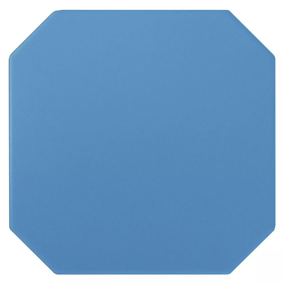 Porselein steengoed Tegels Genexia Uni Blauw Octagon 20x20cm Porselein steengoed Tegels Genexia Uni Blauw Octagon 20x20cm