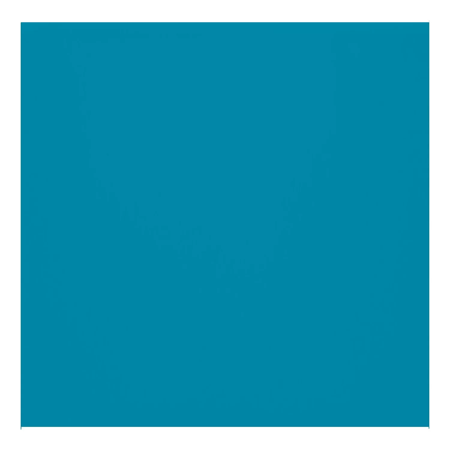 Metro tegel Turquoise Mat 10x10 cm Zonder Facet Freyburg Aqua Blue