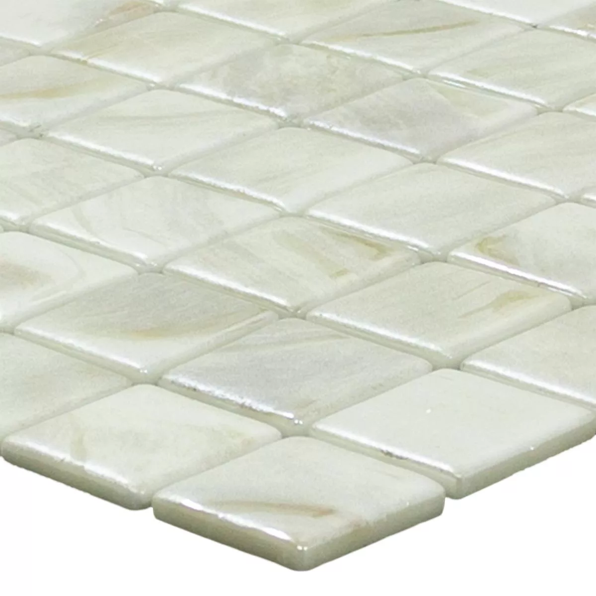 Verre Piscine Mosaïque Alassio Beige 25 Verre Piscine Mosaïque Alassio Beige 25