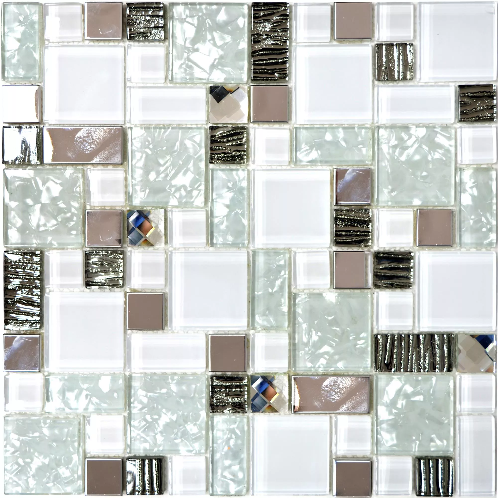 Mosaïque Carrelage Admont Blanc Diamant 3 Mix