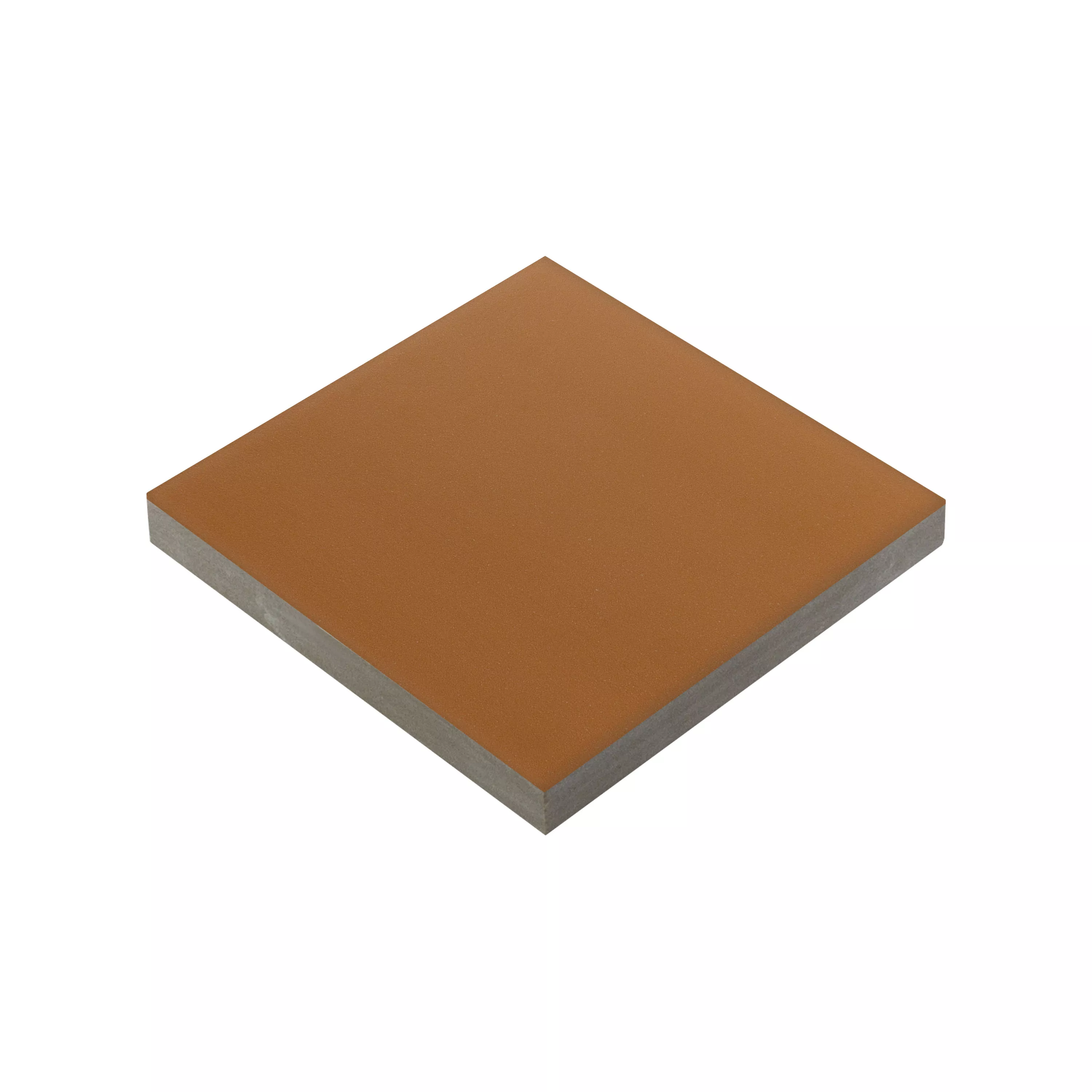 Grès Cérame Pleine Masse Carrelage Genexia Uni Ocre Rosone 4,6x4,6cm