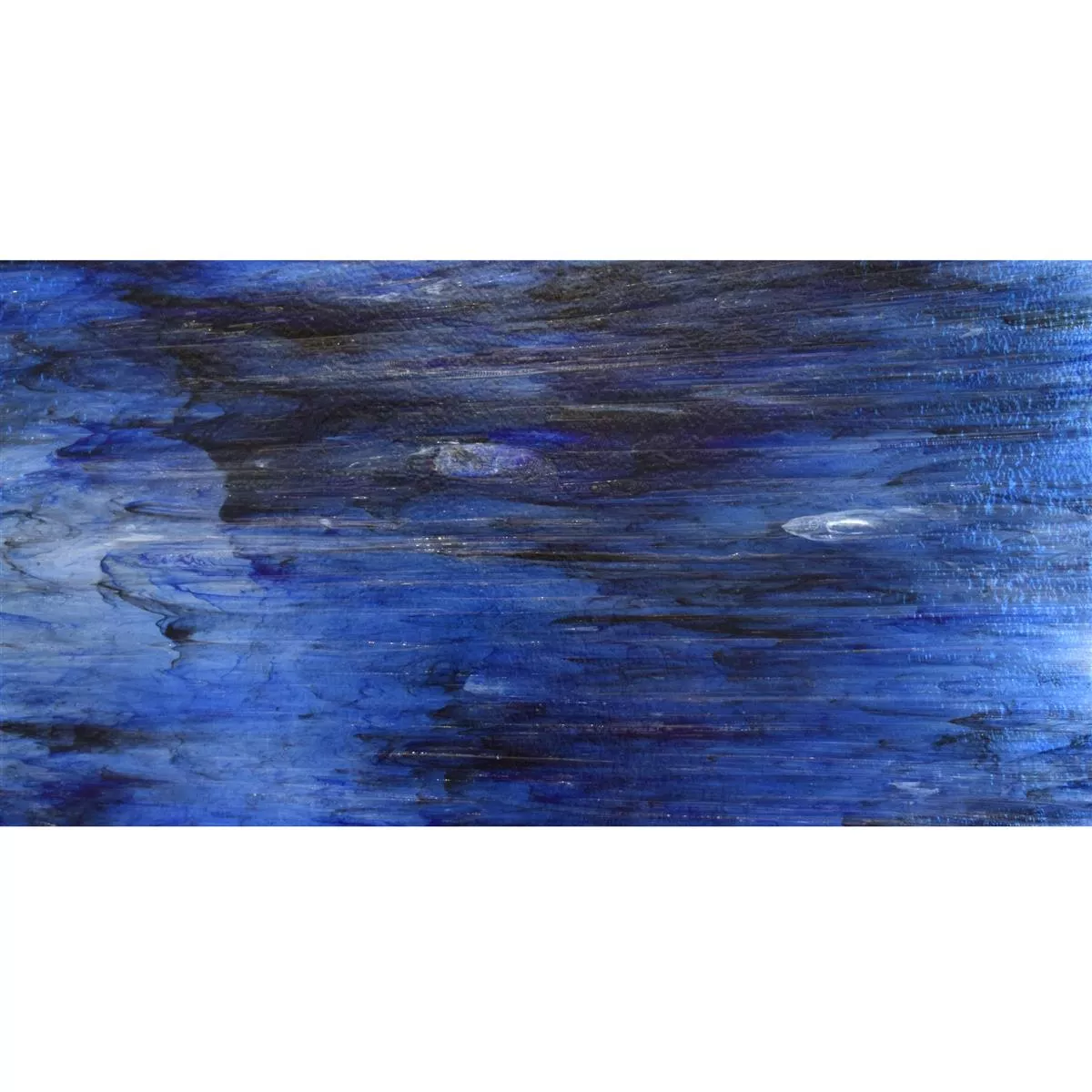 Verre Carrelage Mural Trend-Vi Supreme Galaxy Blue 30x60cm