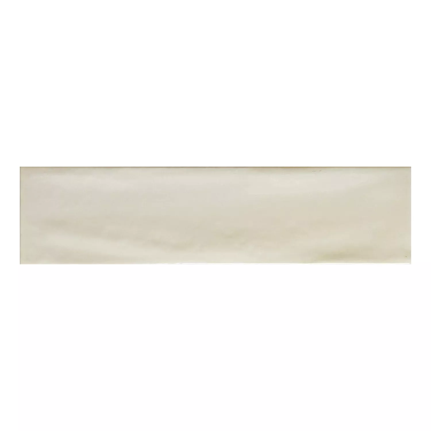 Alcacer Beige Brillant Rustique 7,5x30 cm Crema