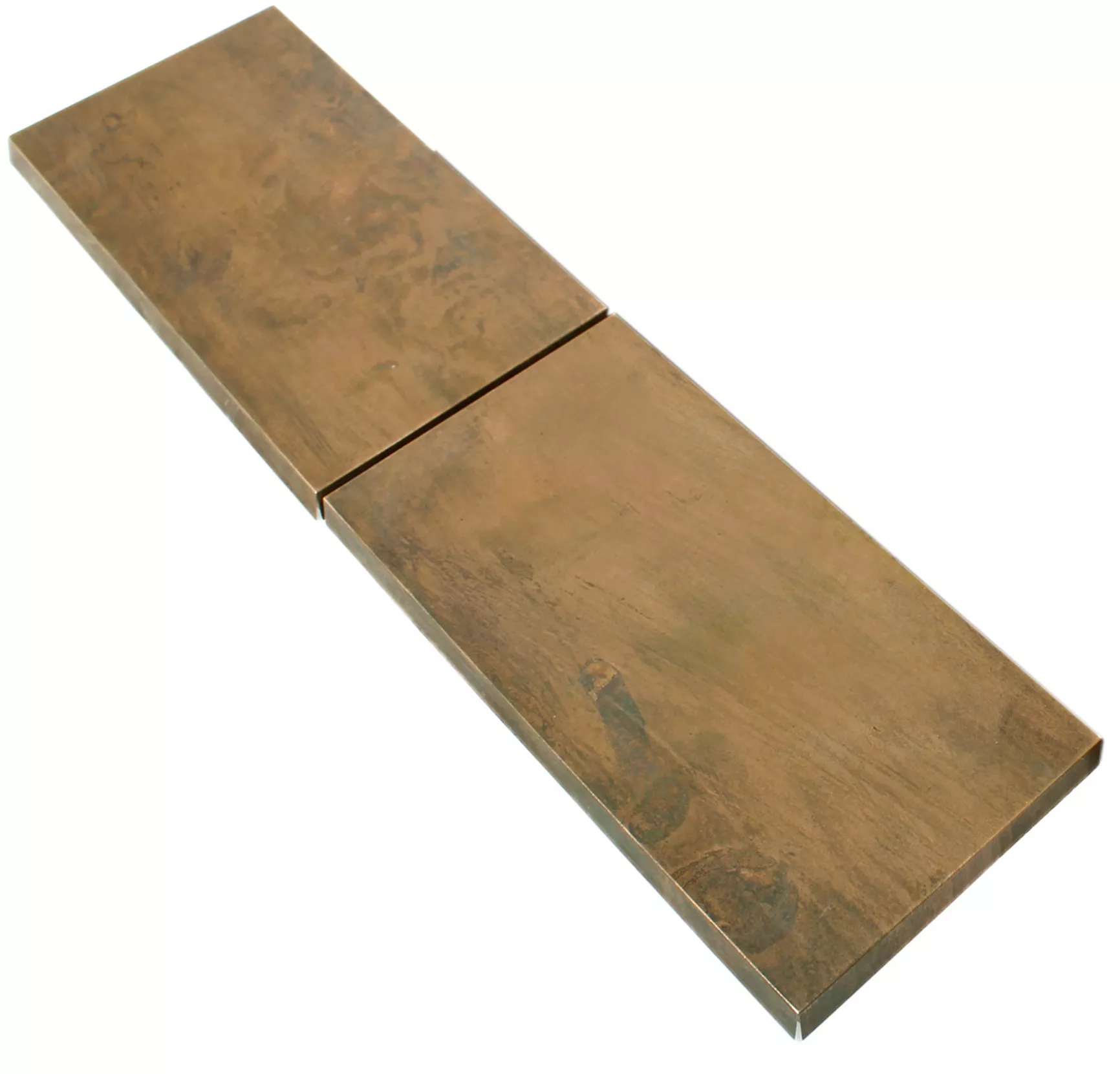 Cuivre Métal Bordure Gilroy Brun Rectangle