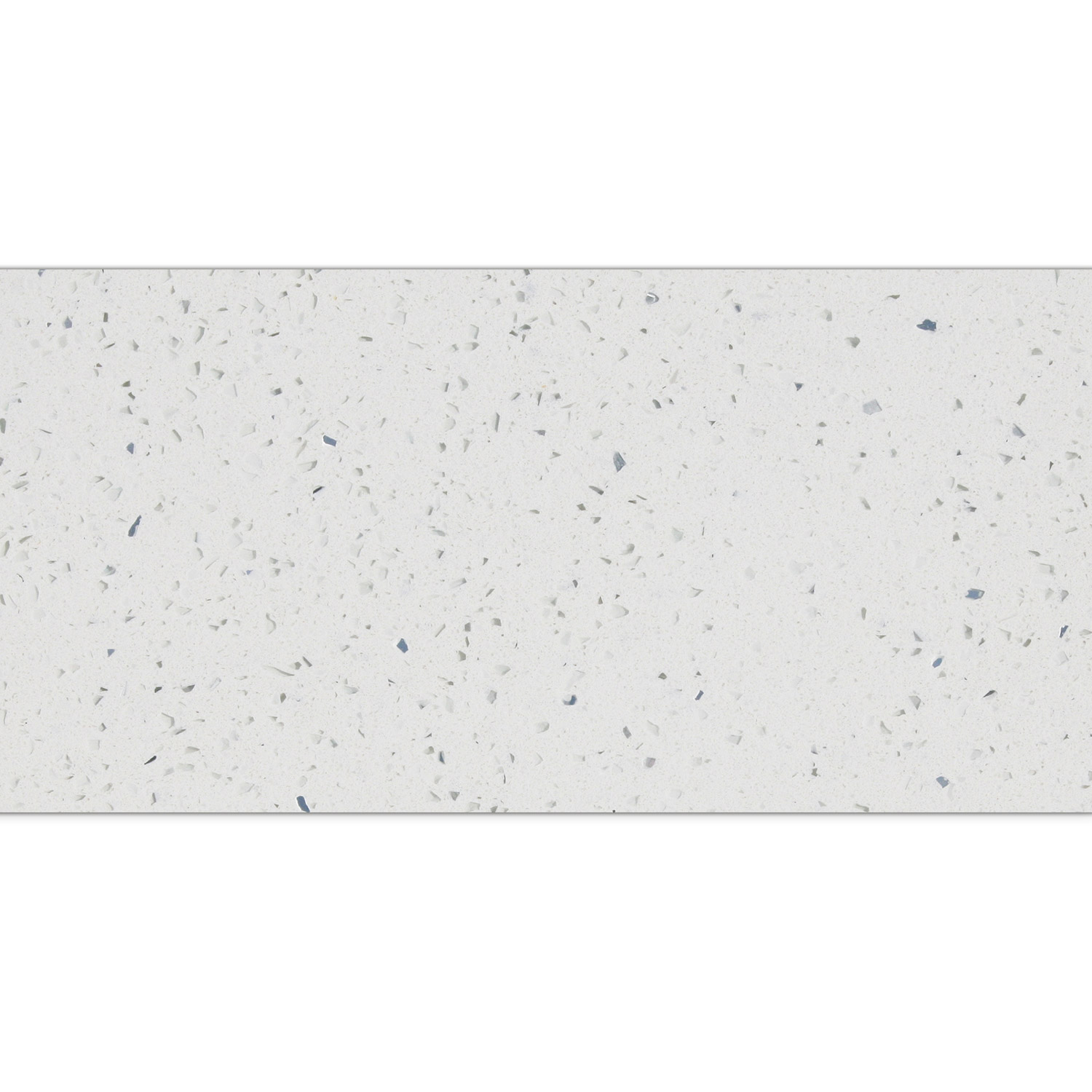 Carrelage Sol Et Mur Quartz Composite Blanc 30x60cm