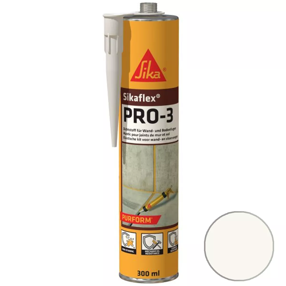 Mastic pour joints Sikaflex Pro-3 Purform 300 ml