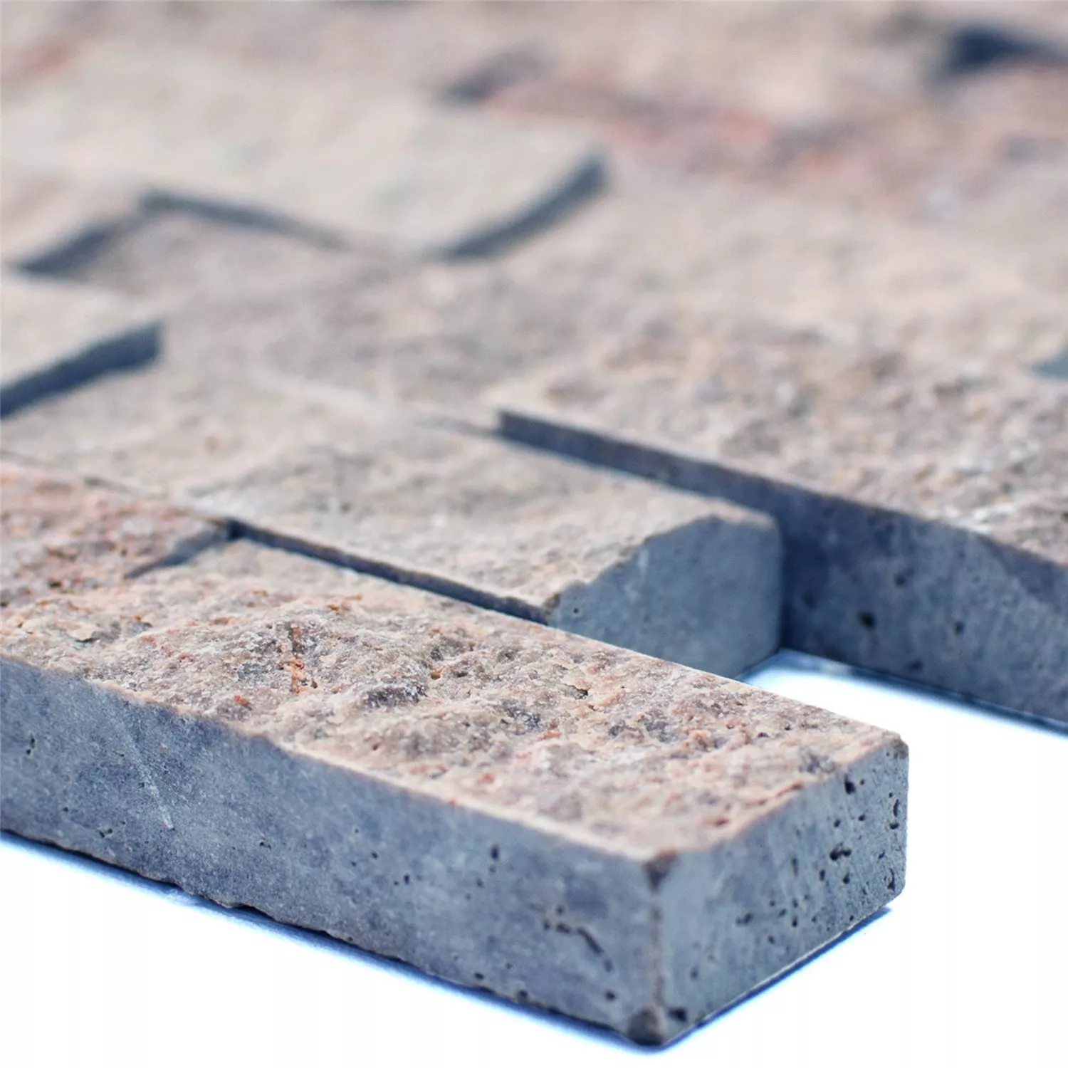 Mosaïque Carrelage Travertin Patara Noce 3D