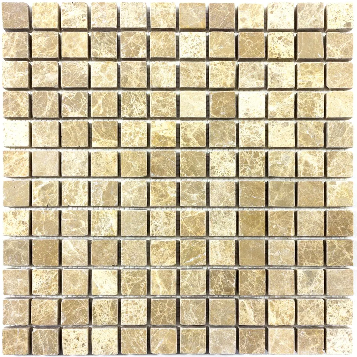 Échantillon Marbre Natural Mosaïques Pierre Carrelage Menia Beige