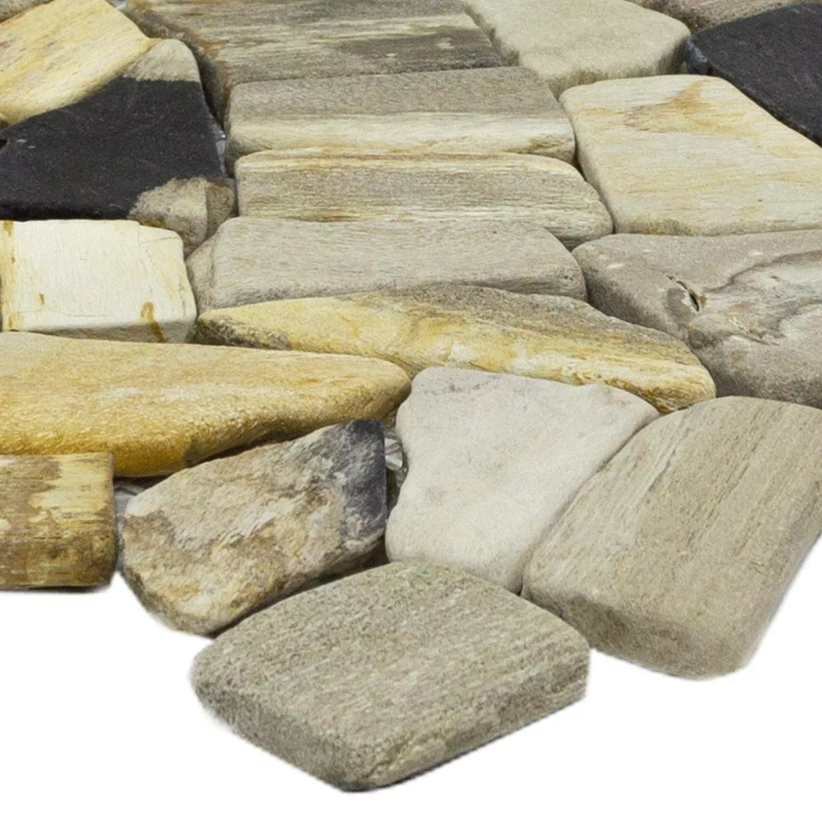 Mosaïque Marbré Cassé Antik Oak