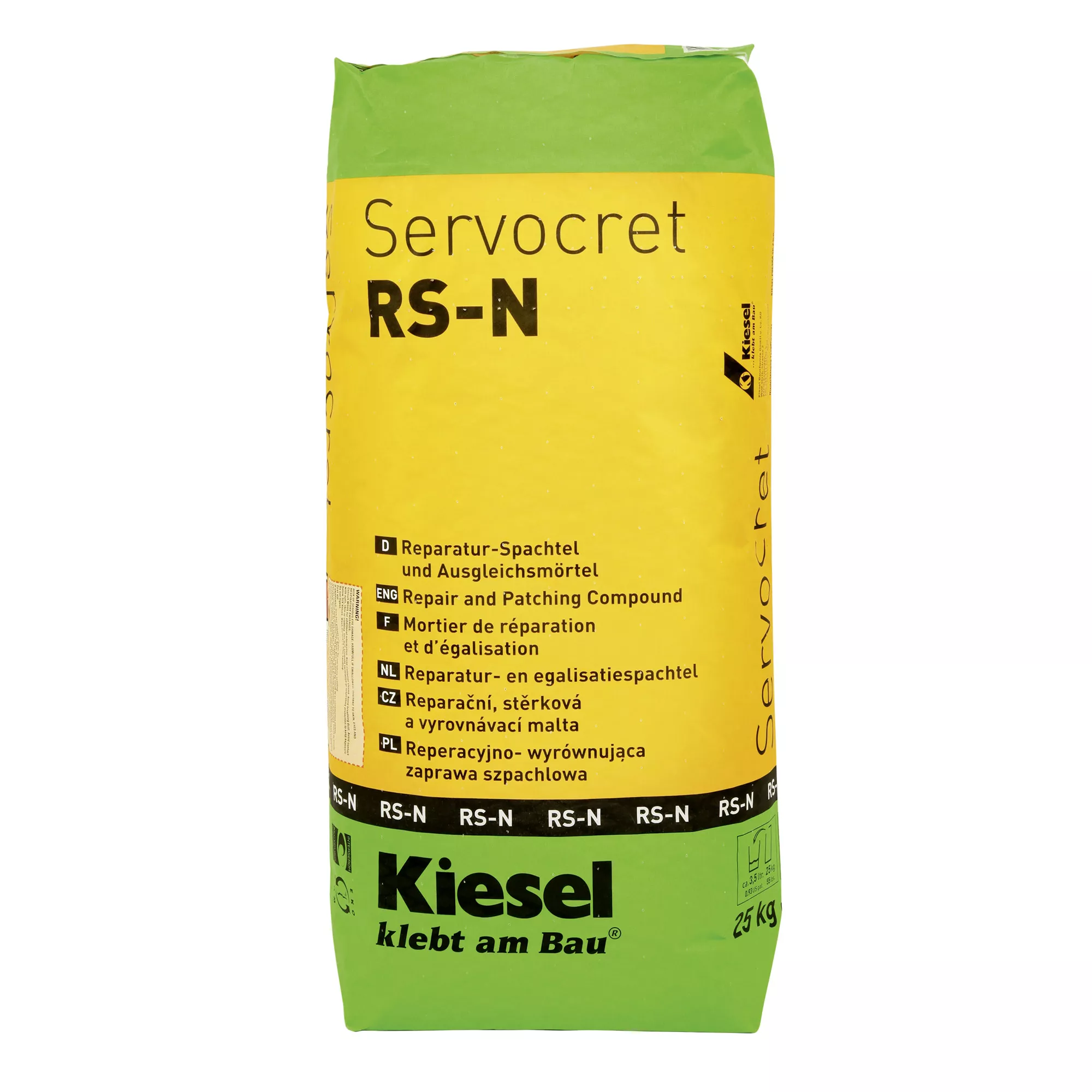 Kiesel Servocret RS-N - Mastic De Réparation Et Mortier De Nivellement (25KG)