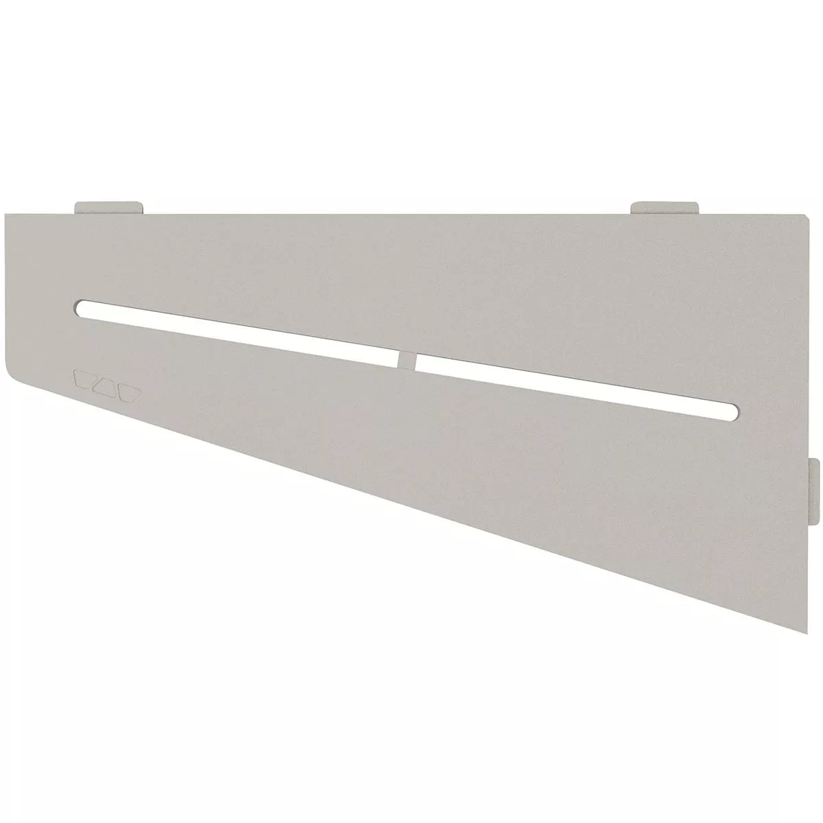 Wandplank doucheplank Schlüter vierkant 15,4x29,5cm Pure Beige