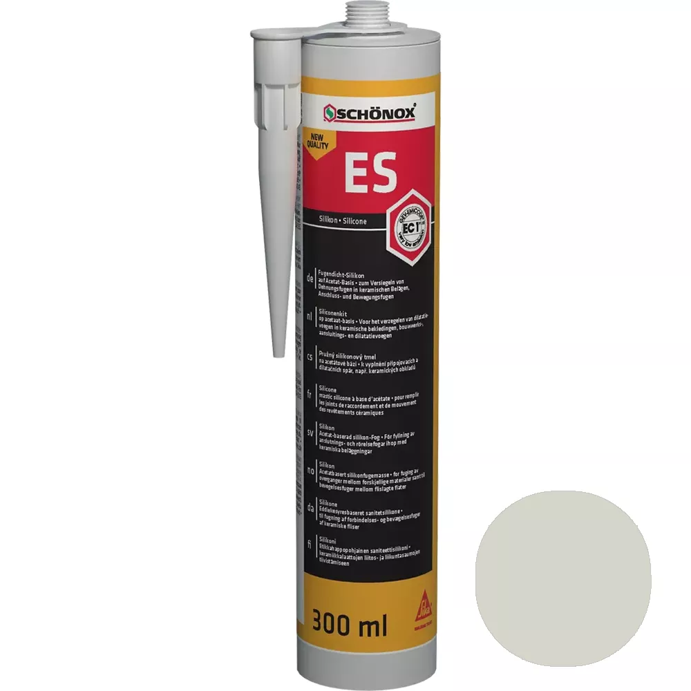 Mastic silicone pour joints Schönox ES Trijs (300 ml) Mastic silicone pour joints Schönox ES Trijs (300 ml)