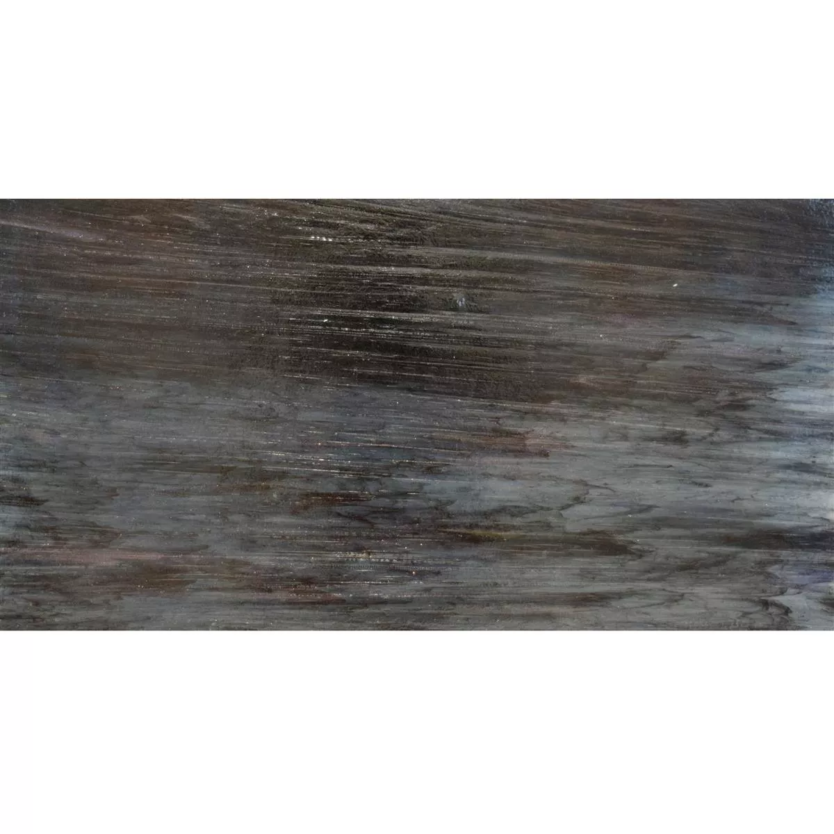 Glas Wandtegels Trend-Vi Supreme Smoke Black 30x60cm Glas Wandtegels Trend-Vi Supreme Smoke Black 30x60cm