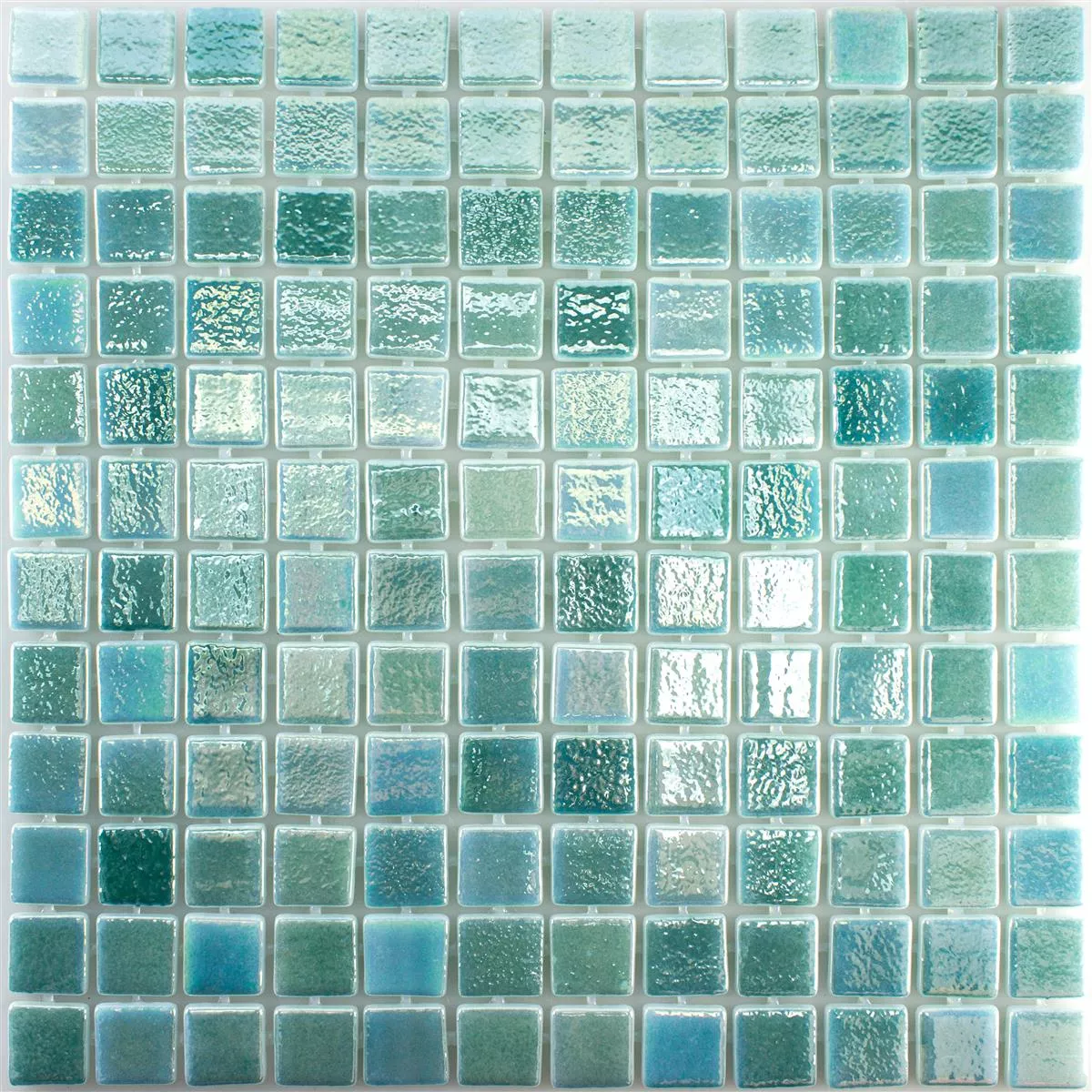 Échantillon Verre Piscine Mosaïque McNeal Turquoise 25