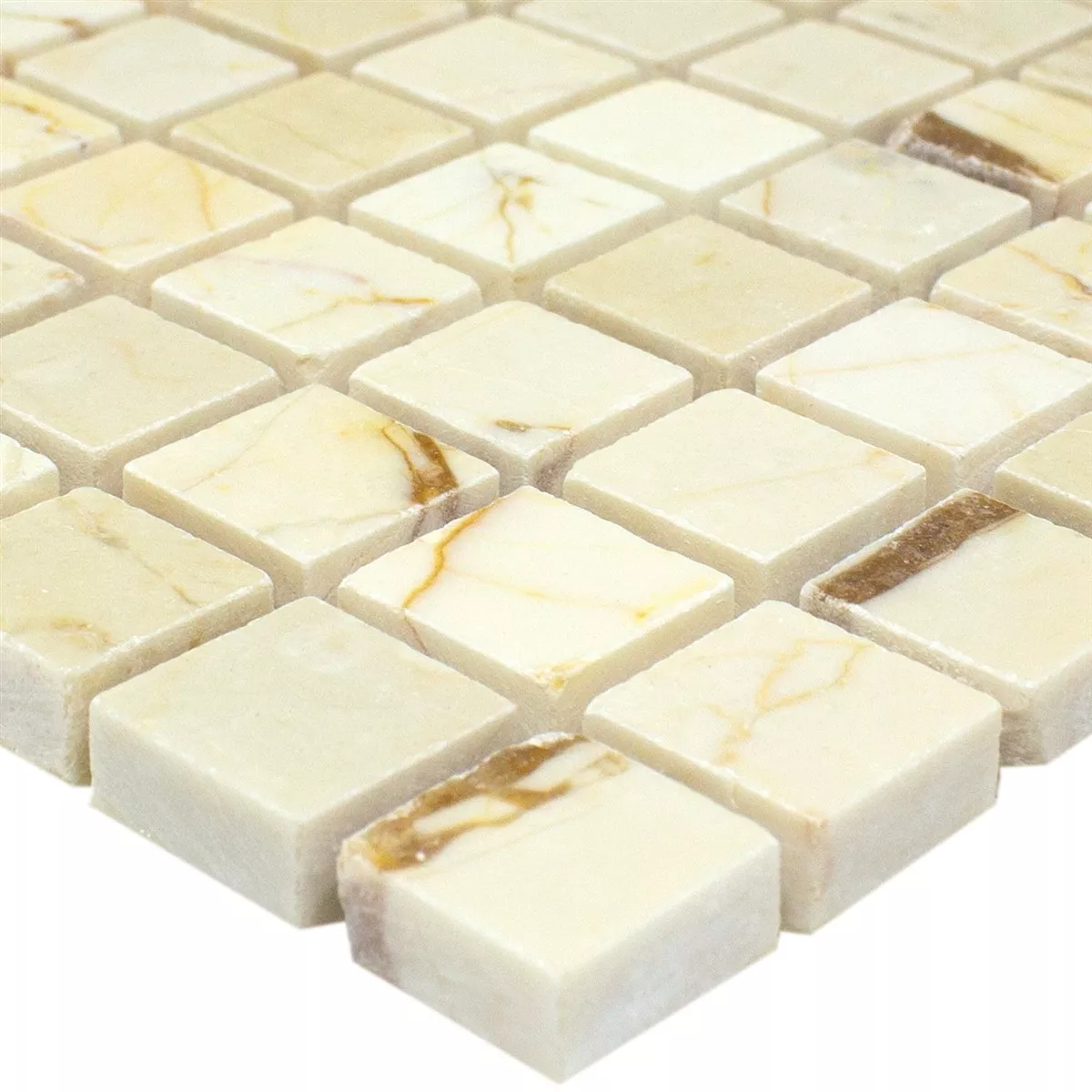 Mosaïque Carrelage Adalya Cream Or