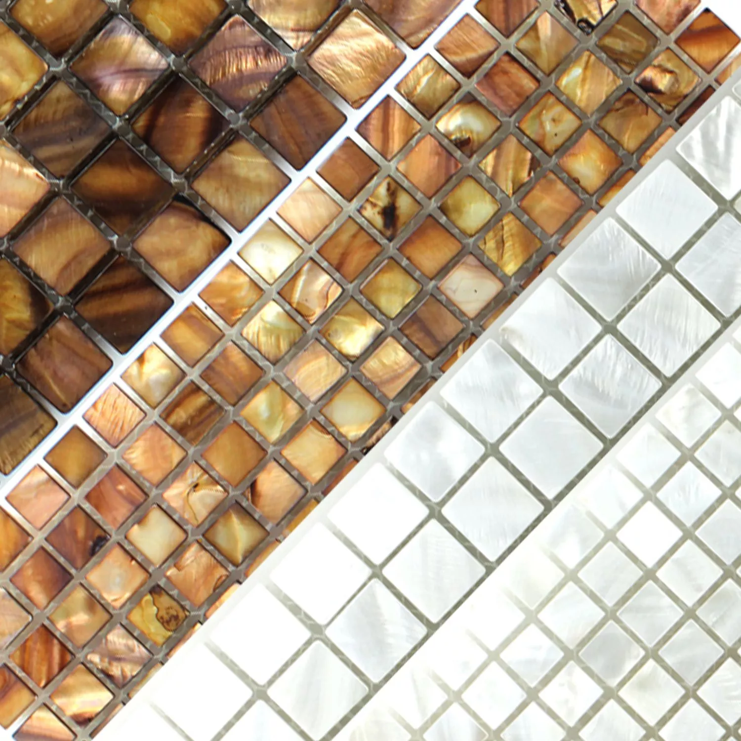 Mosaïque Gospodin Verre Coquille Mix