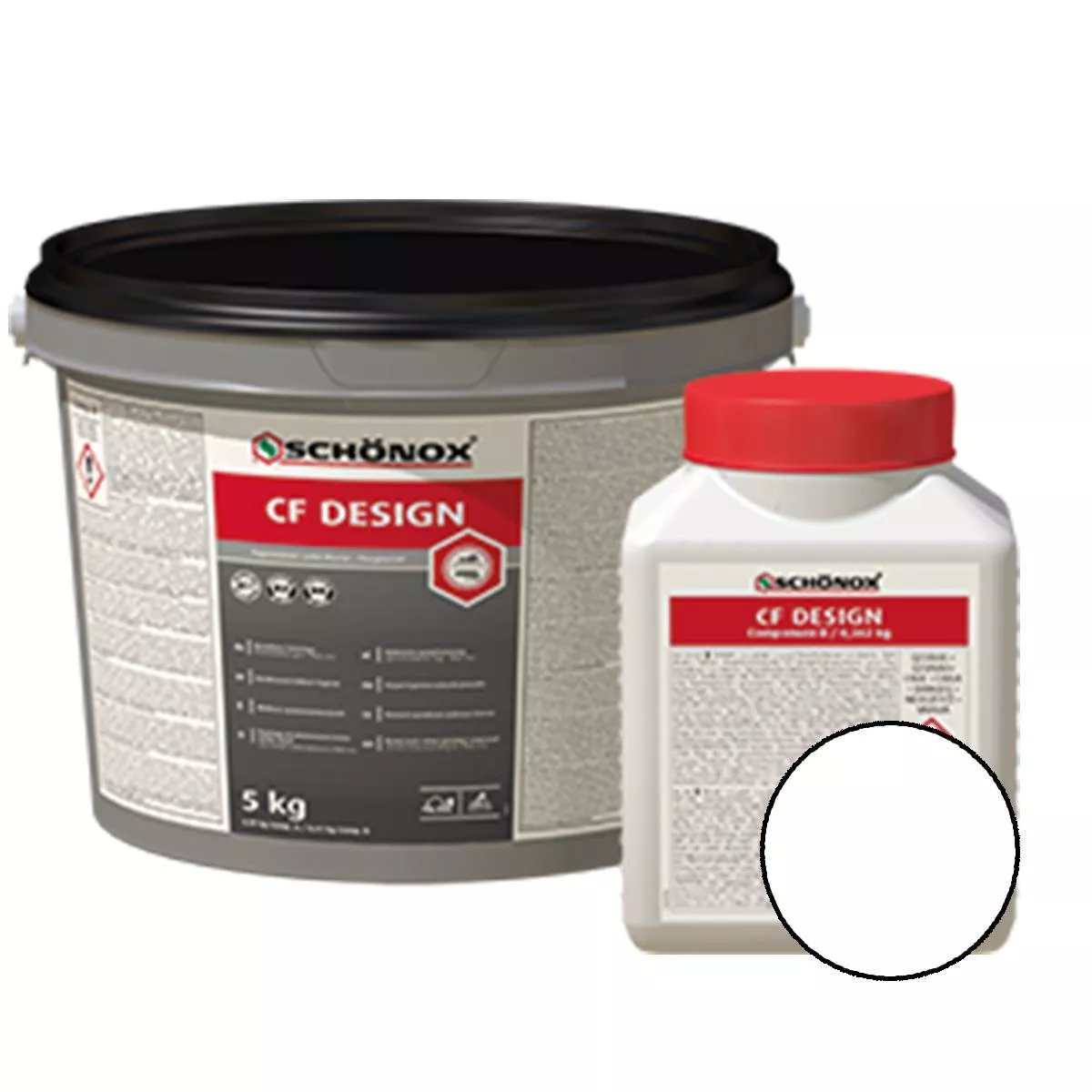 Voegmiddel Schönox CF Design Epoxyhars Colorfuge Wit 2,5 kg Voegmiddel Schönox CF Design Epoxyhars Colorfuge Wit 2,5 kg