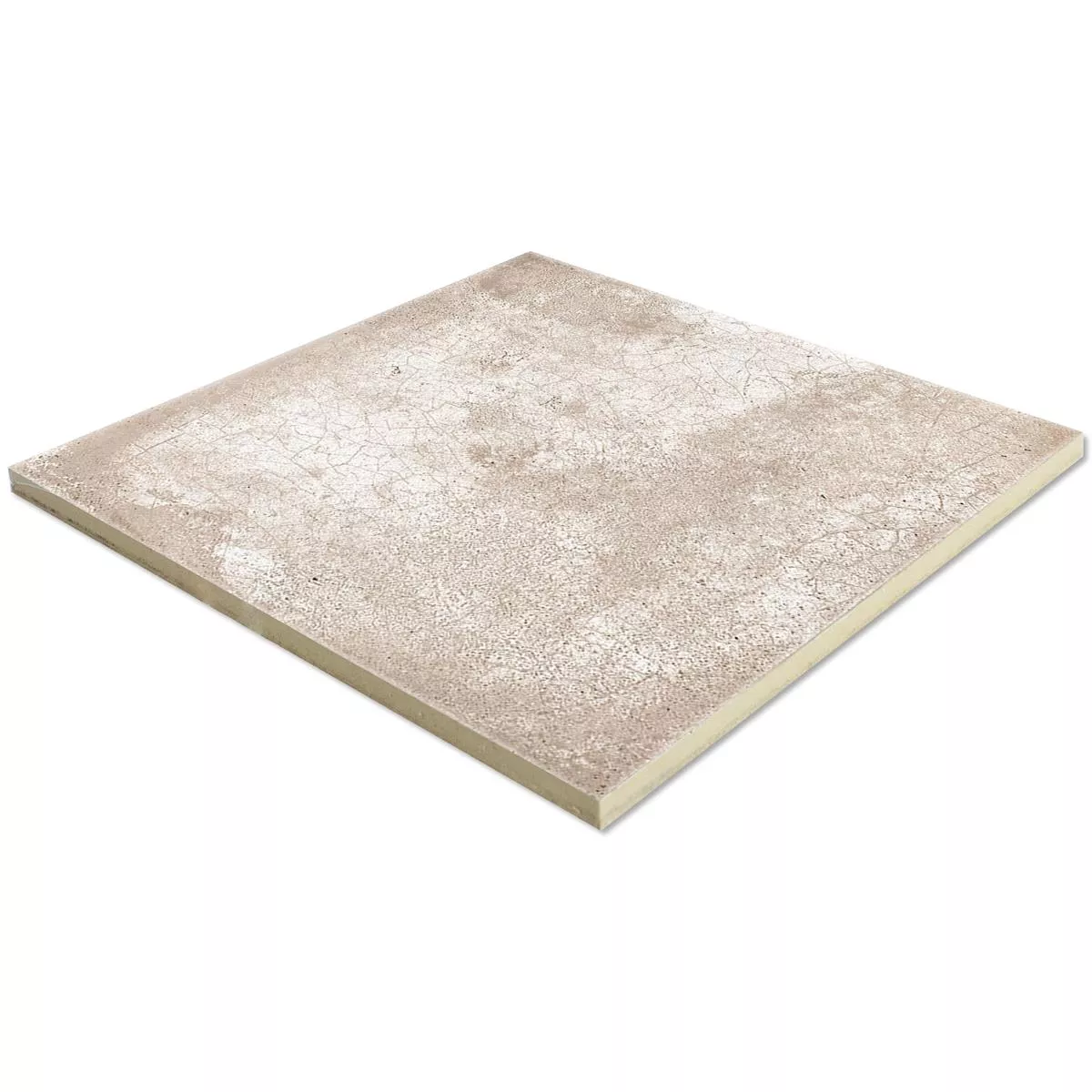 Porselein steengoed Tegels Allora Basistegel Beige 22,5 x 22,5cm