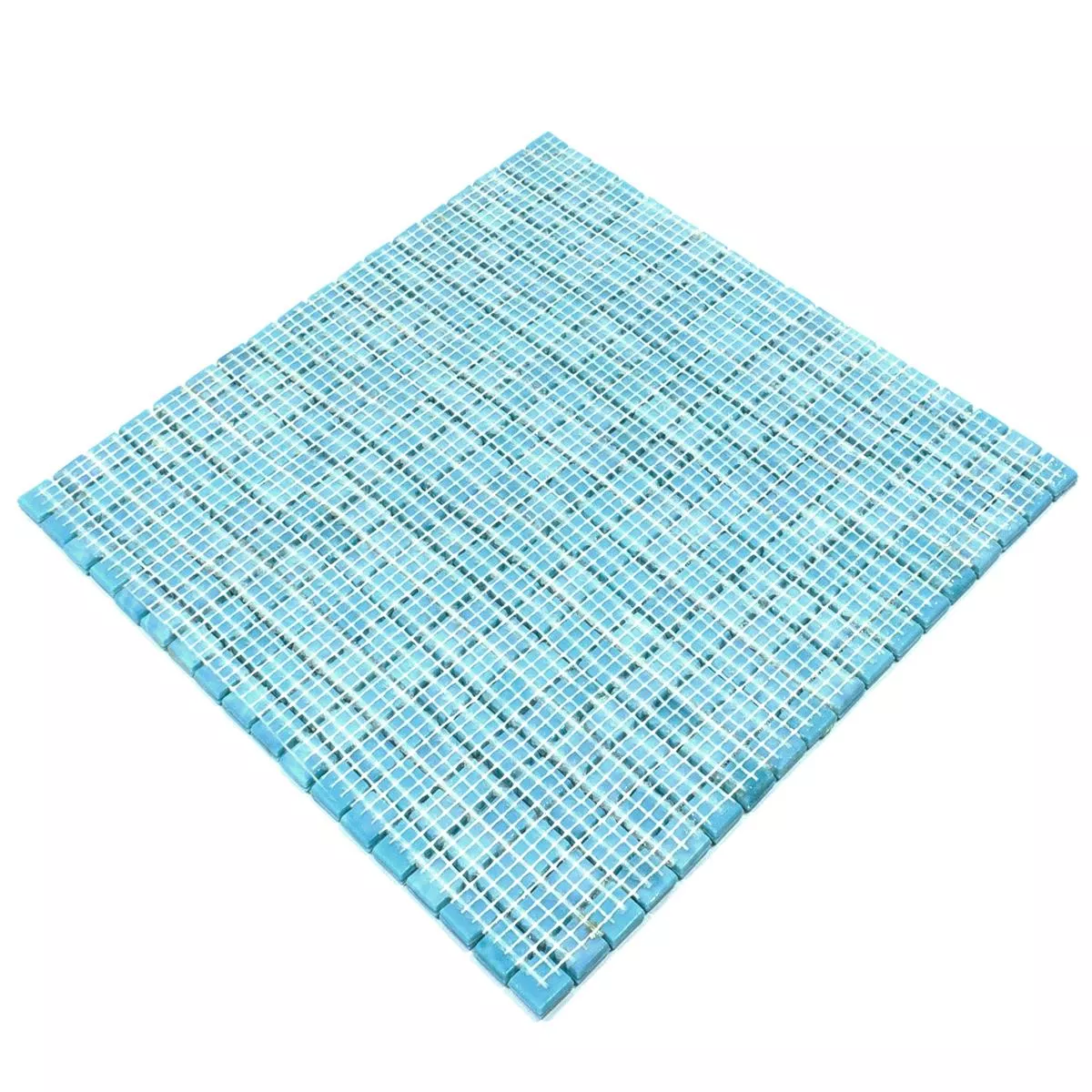 Échantillon Mosaïque En Verre Carrelage Seaside Turquoise