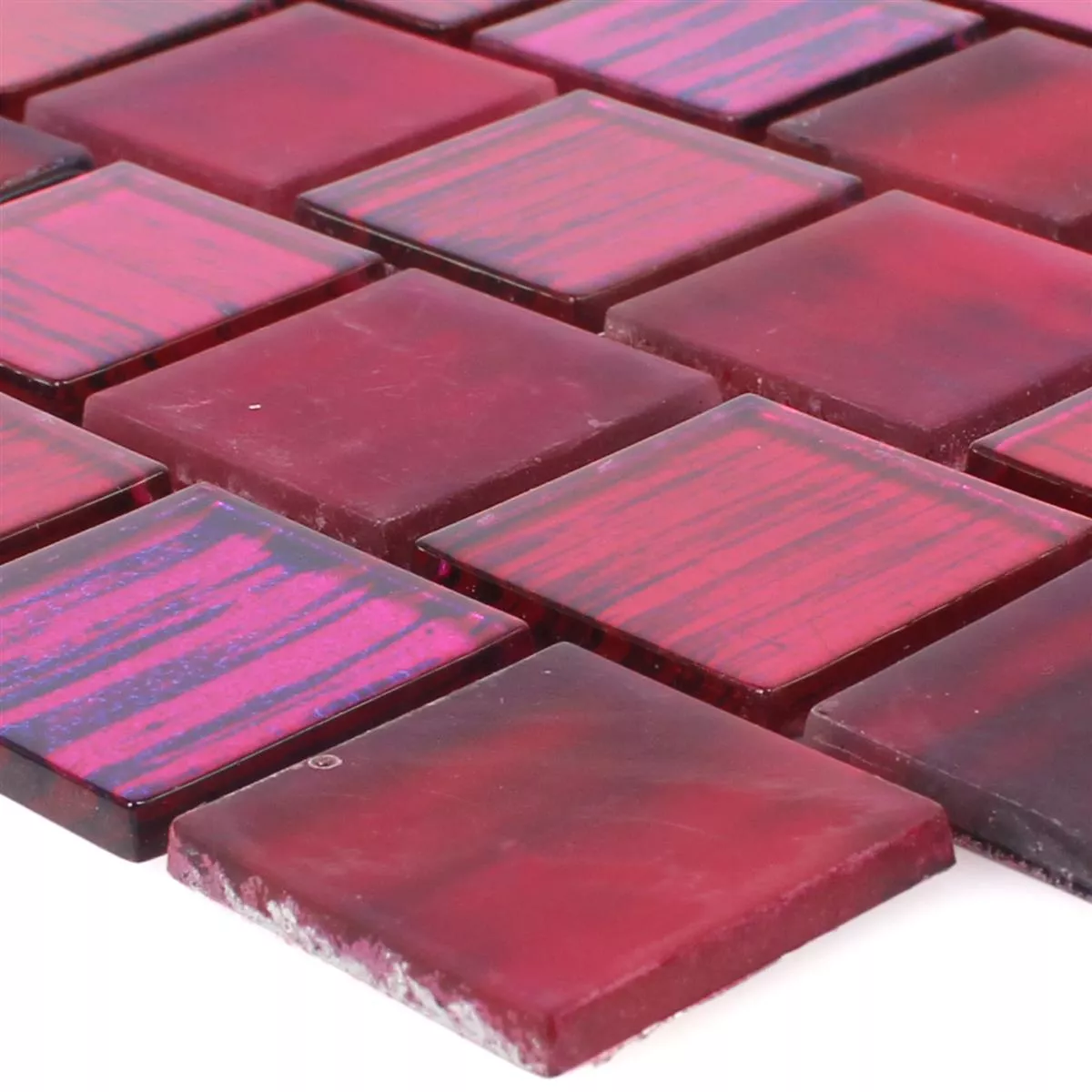 Mosaïque Carrelage Verre Lanzarote Pink Étroit Mosaïque Carrelage Verre Lanzarote Pink Étroit