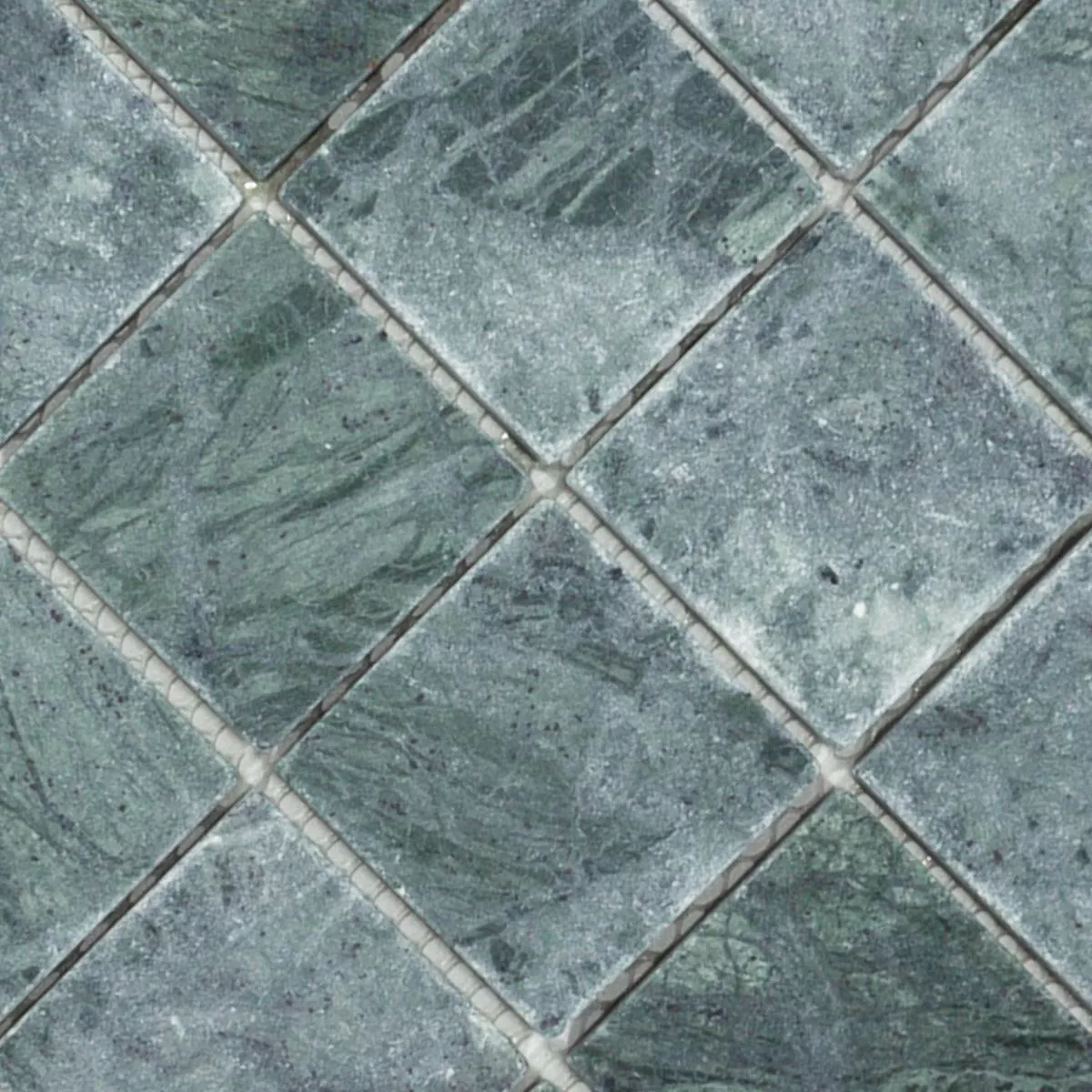 Sample Mozaïektegel Marmer 48x48x8mm Verde