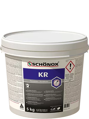 Colle à carrelage résine époxy Schönox KR 5 kg