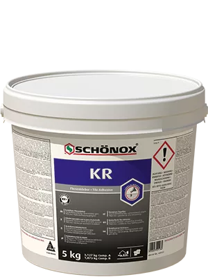 Colle à carrelage résine époxy Schönox KR 5 kg Colle à carrelage résine époxy Schönox KR 5 kg