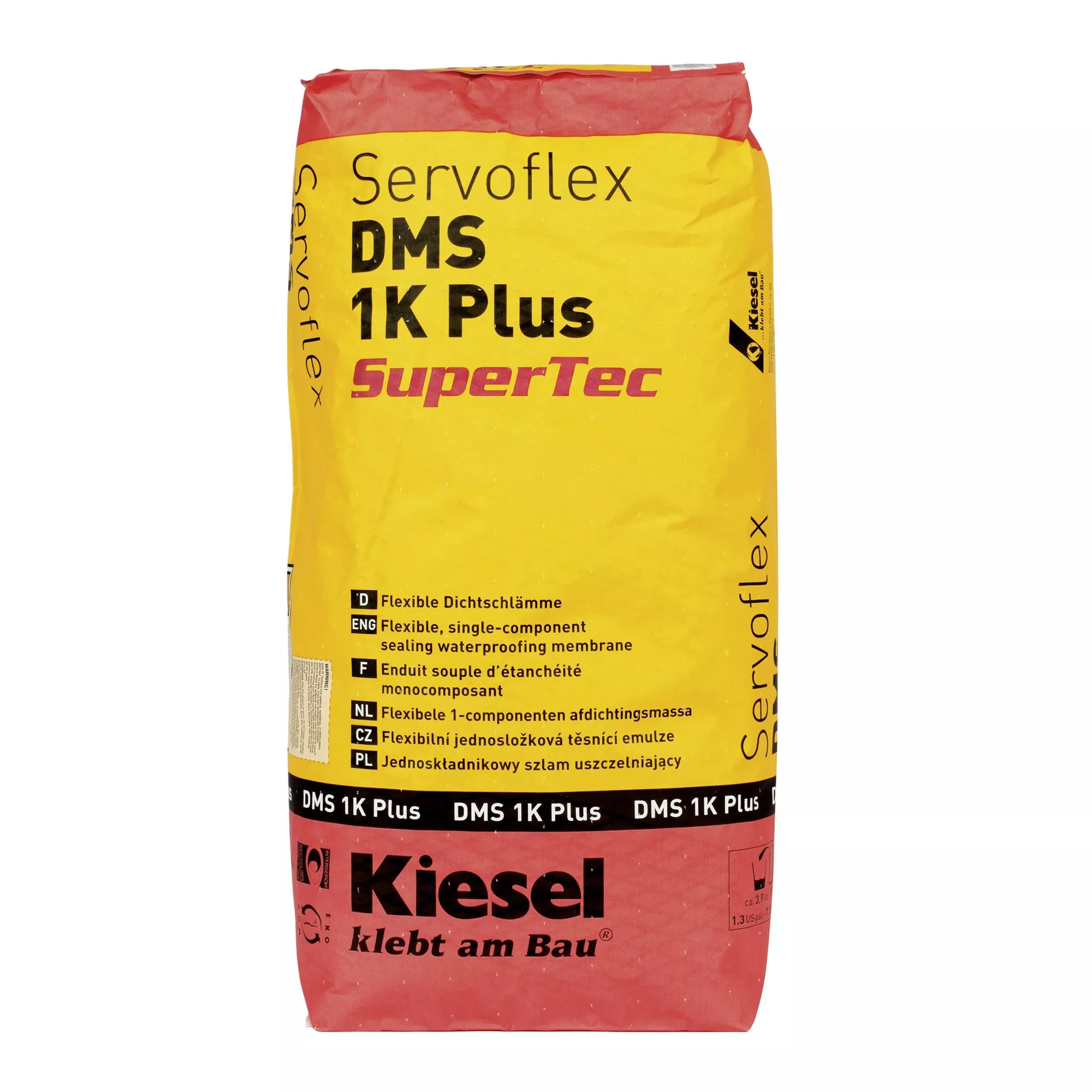 Kiesel Servoflex DMS 1K Plus SuperTec - Boue D'étanchéité Flexible à 1 Composant (15 Kg)