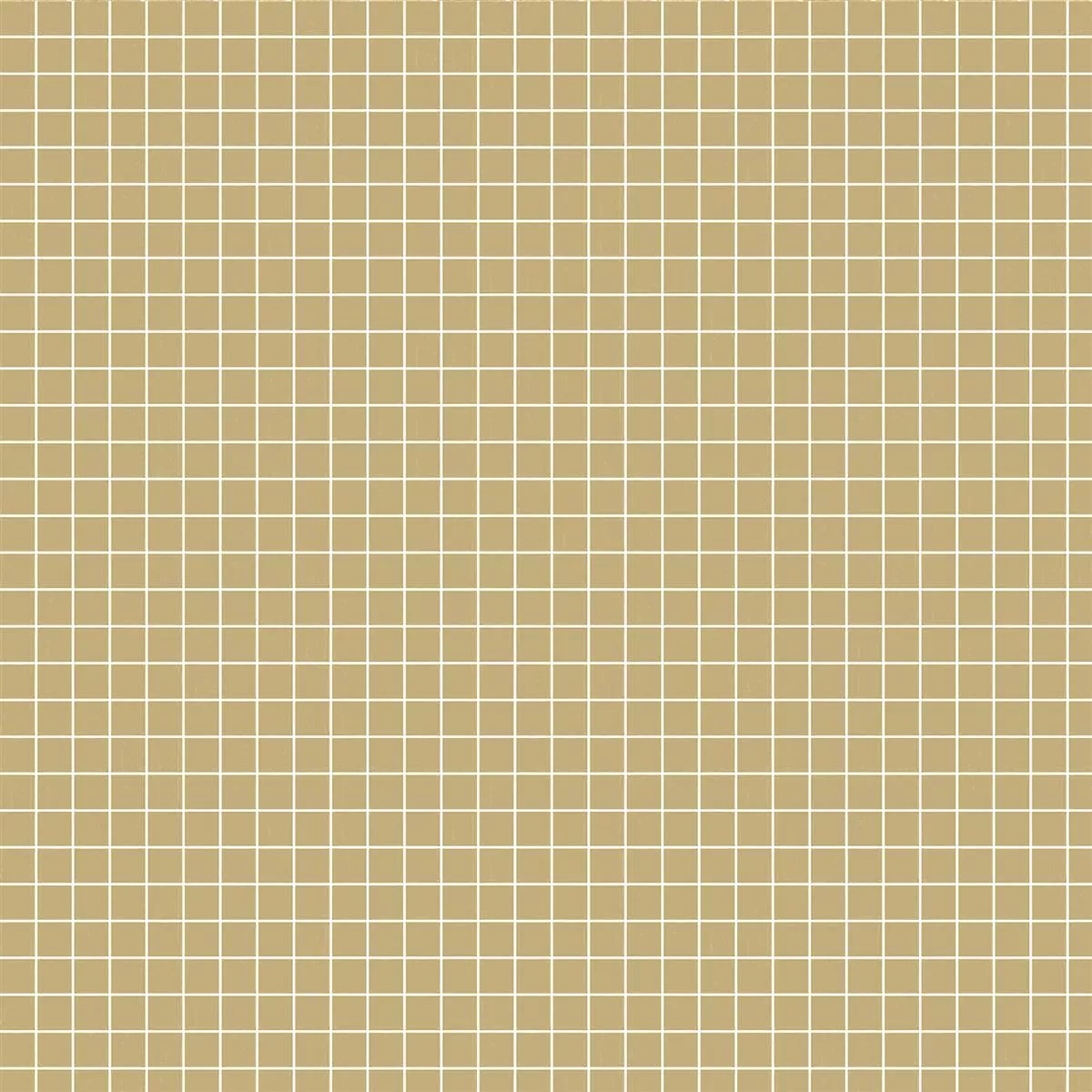 Mosaïque En Verre Tuile Trend-Vi Vitreo 181 Karamell 10x10mm