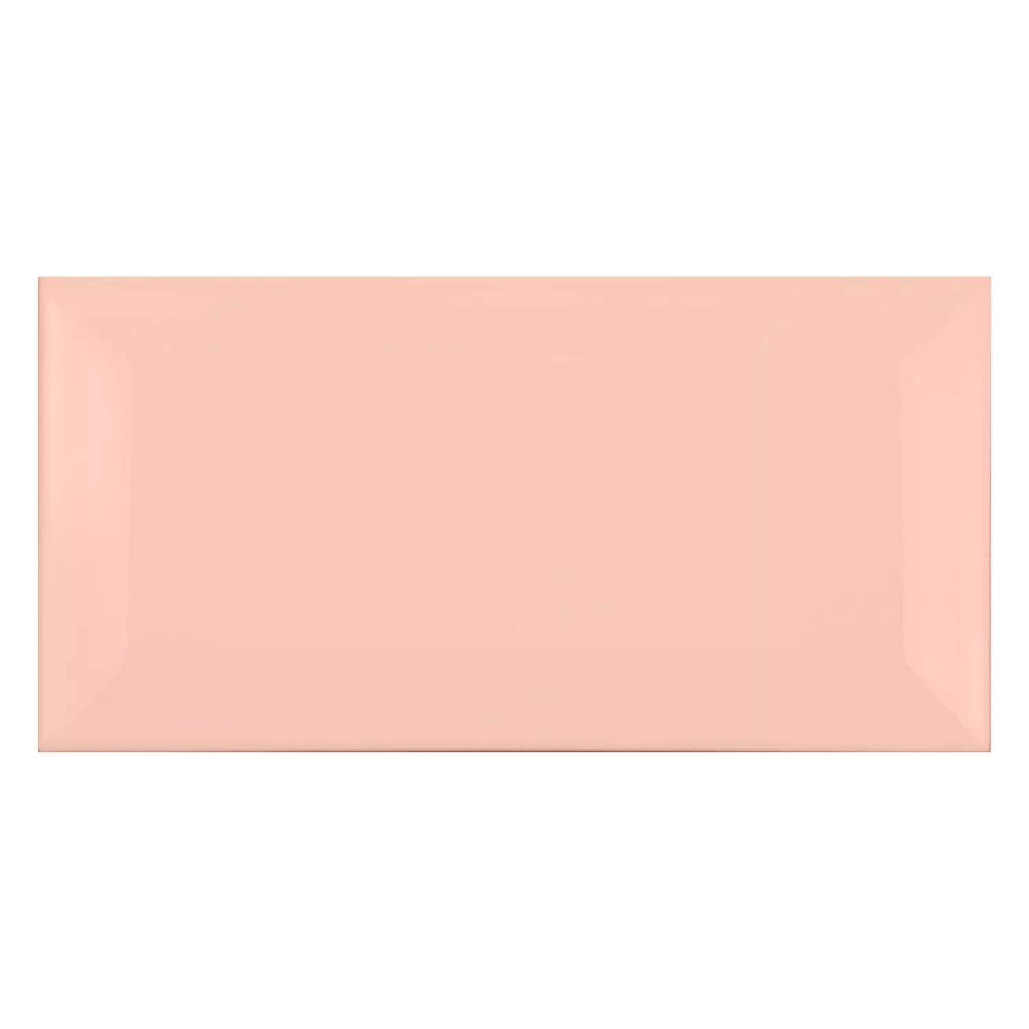 Carrelage métro Orange Mat 7,5x15 cm Avec Facette Pitcox Salmon