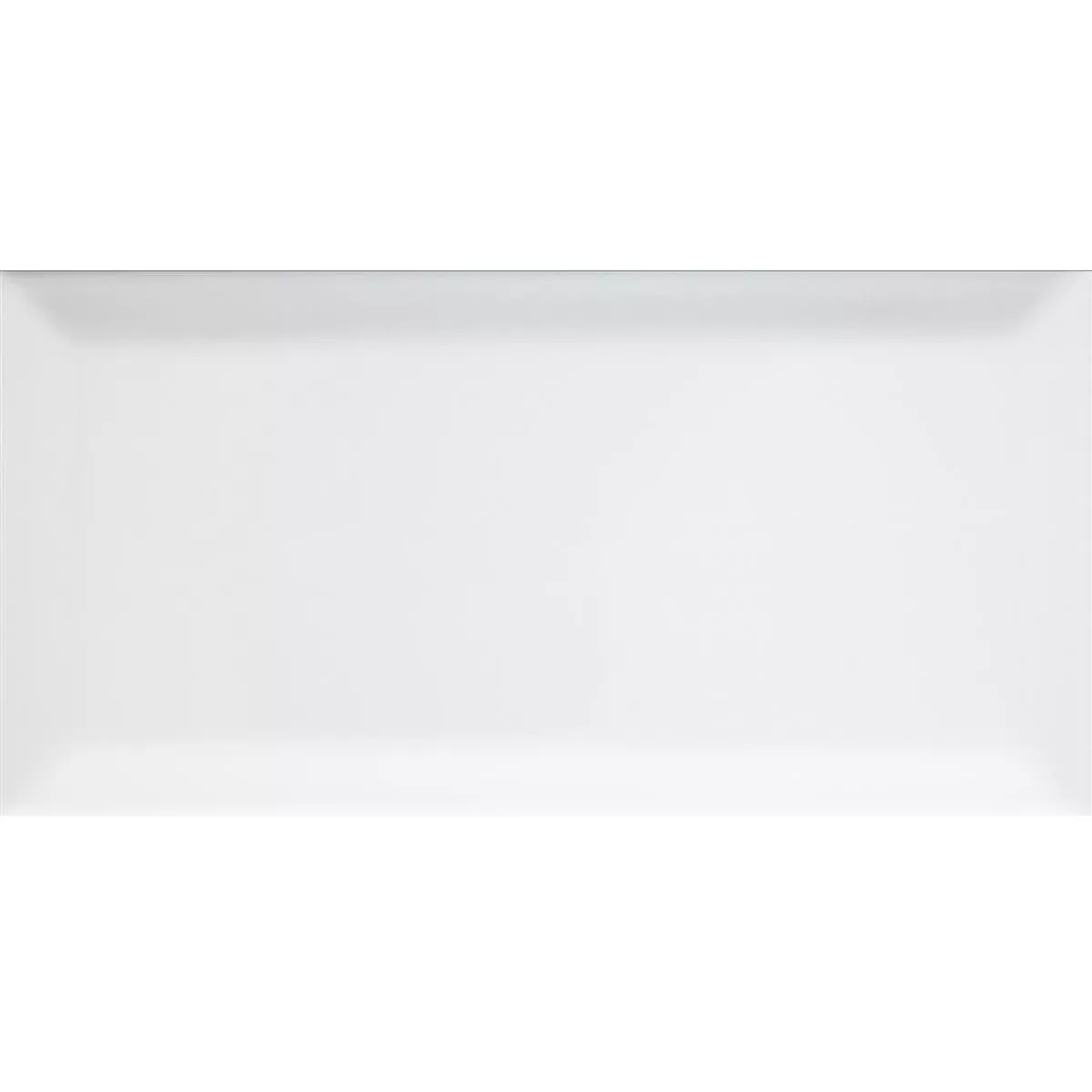 Metro Carrelage Mural Bucharest Blanc 10x20cm