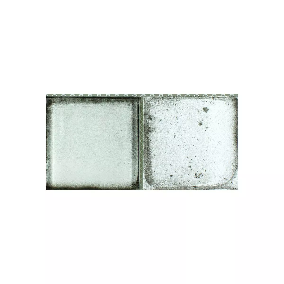 Sample Glasmozaïek Tegels Cement Optic Granada Lichtgrijs