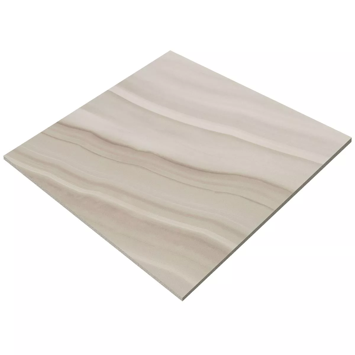 Échantillon Carrelage Sol Et Mur Pierre Optique Almeria Beige 18,5x18,5cm 