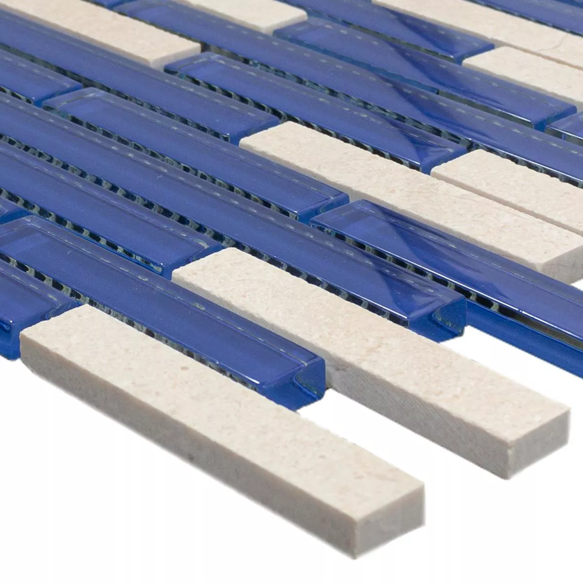 Pierre Naturelle Verre Mosaïque Carrelage Paloma Bleu Beige Pierre Naturelle Verre Mosaïque Carrelage Paloma Bleu Beige