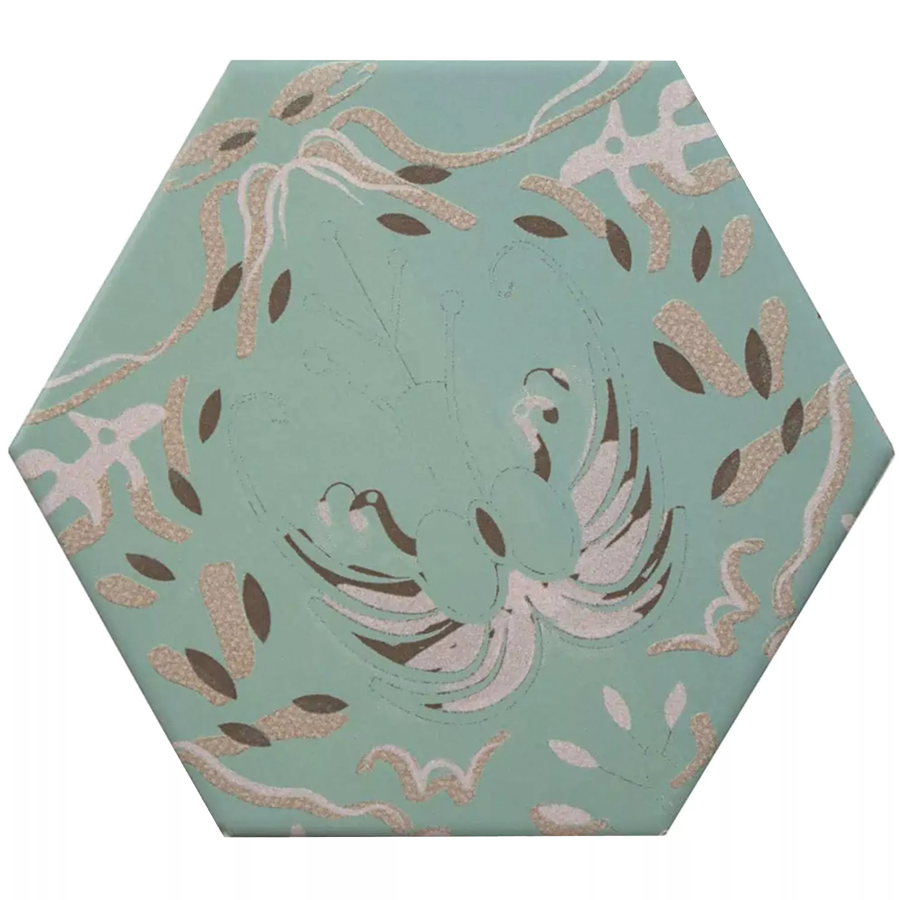 Grès Cérame Pleine Masse Carrelage Modena Hexagone Decor 5