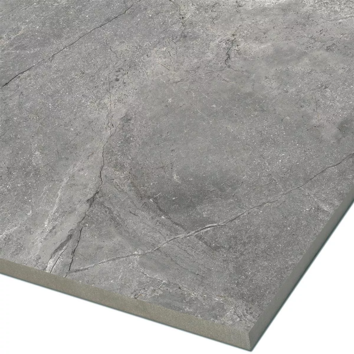 Échantillon Carrelage Sol Et Mur Pangea Marbre Optique Mat Gris 120x120cm