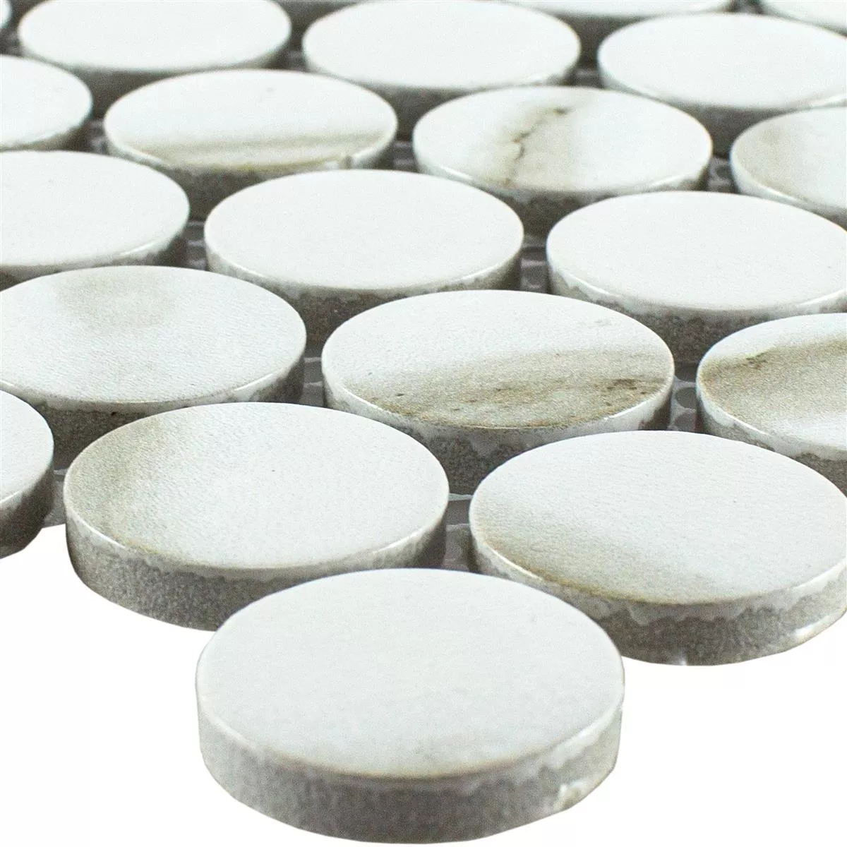 Céramique Bouton Rond Mosaïque Carrelage Hunter Calacatta Céramique Bouton Rond Mosaïque Carrelage Hunter Calacatta