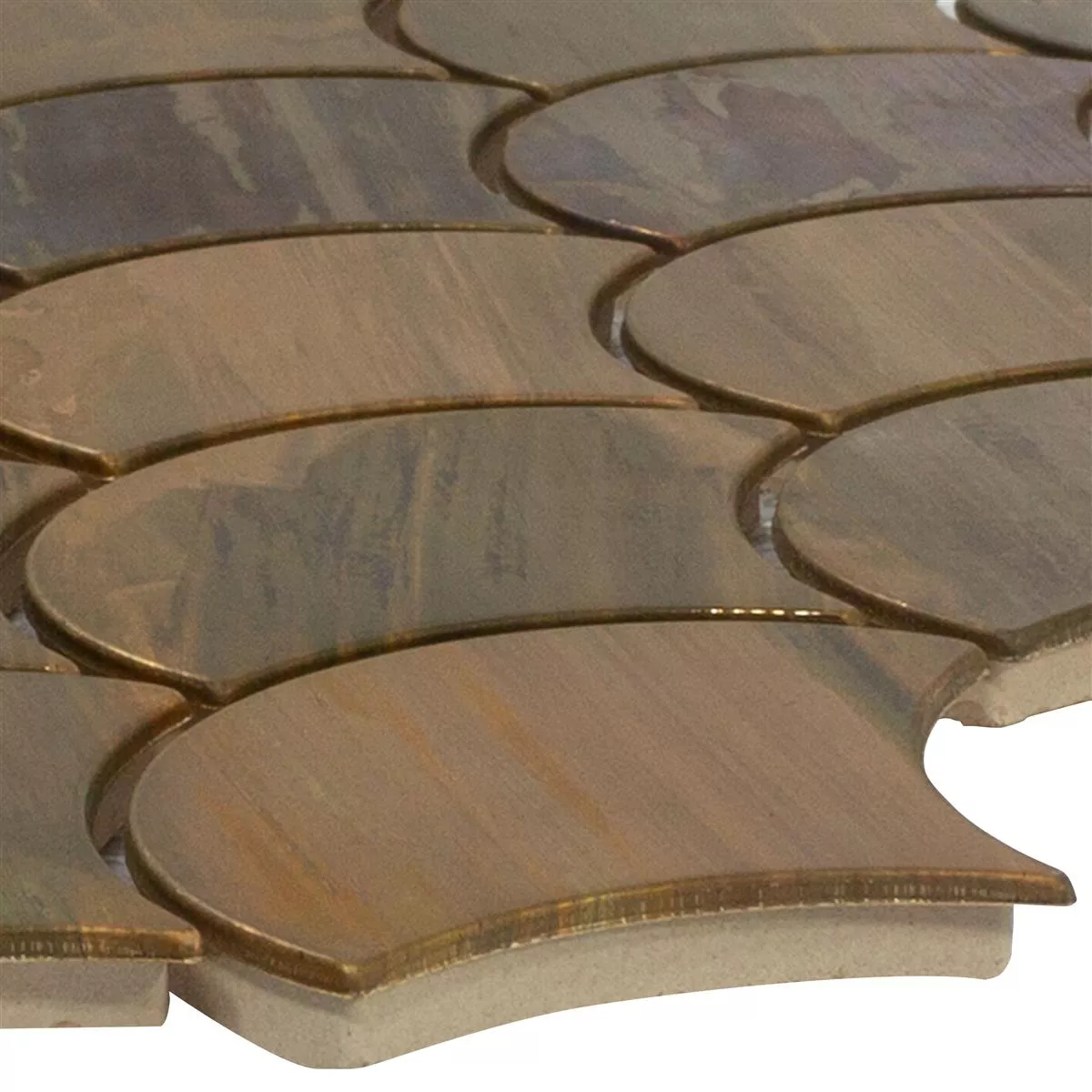 Métal Cuivre Mosaïque Carrelage Copperfield Fächer Métal Cuivre Mosaïque Carrelage Copperfield Fächer