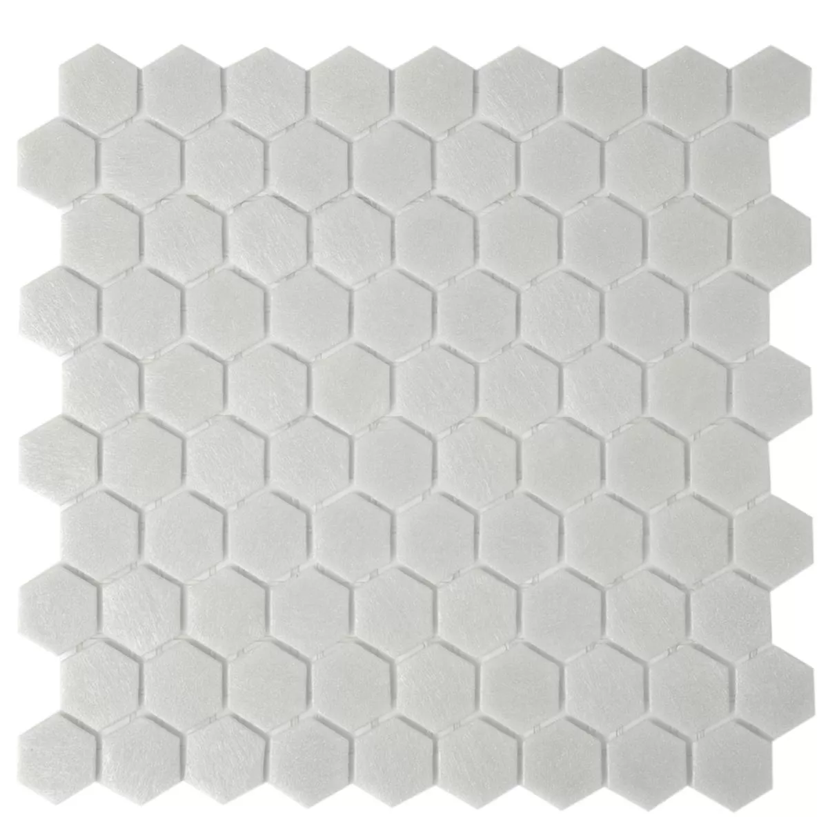 Mosaïque En Verre Carrelage Trend-Vi Hexagonal 150 Gris Clair