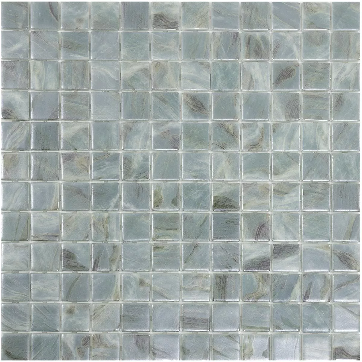 Verre Piscine Mosaïque Alassio Gris 25