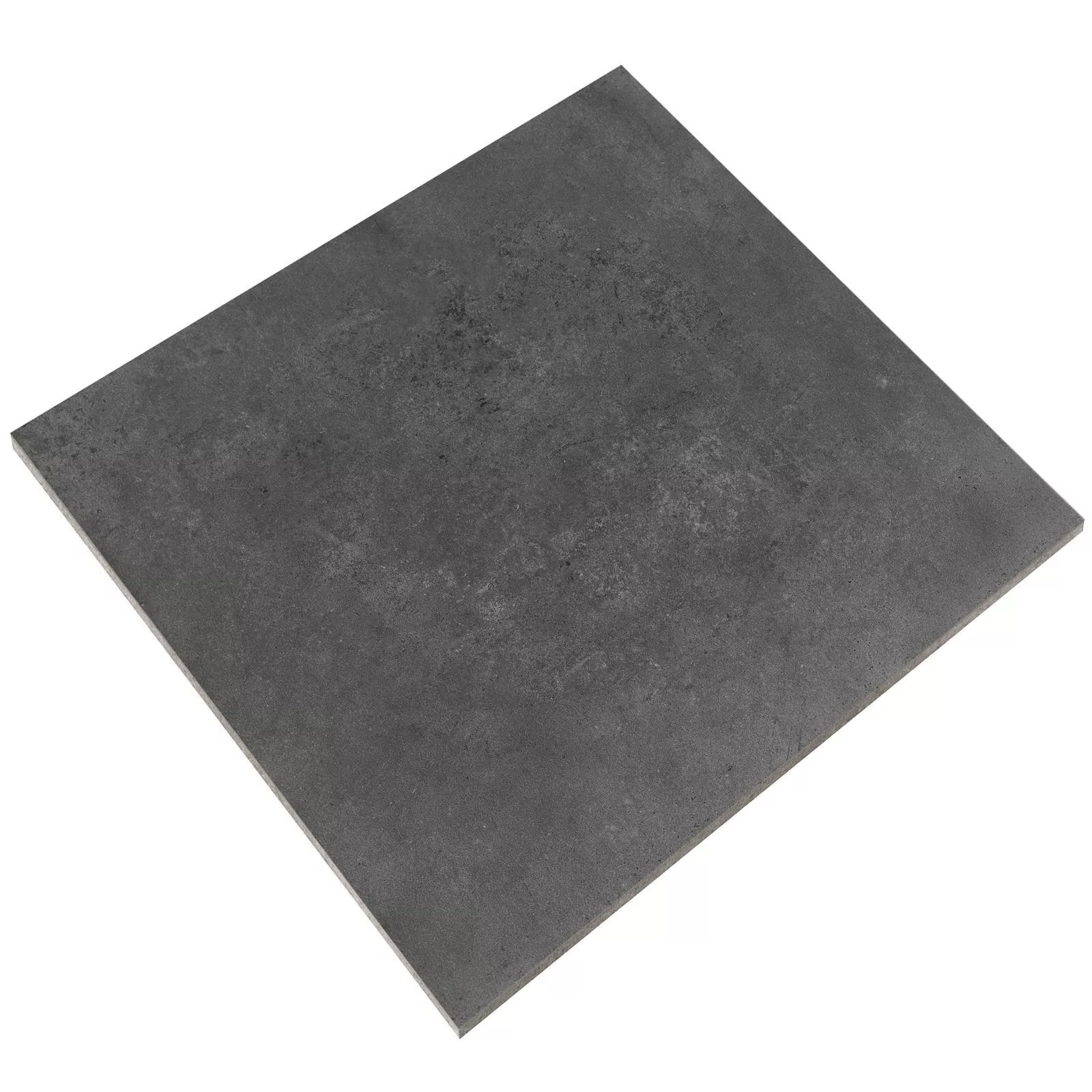 Carrelage Sol Et Mur Optique De Ciment Nepal Slim Anthracite 100x100cm